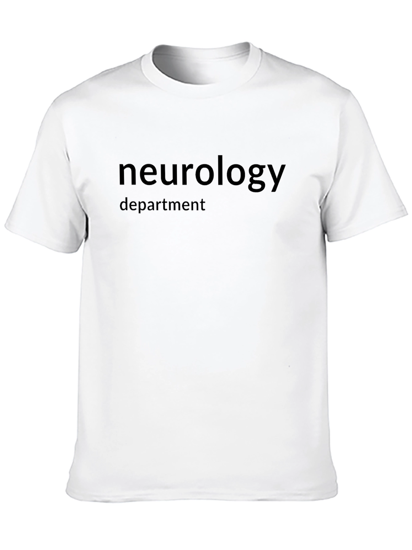 Neurology Department Black T-Shirt