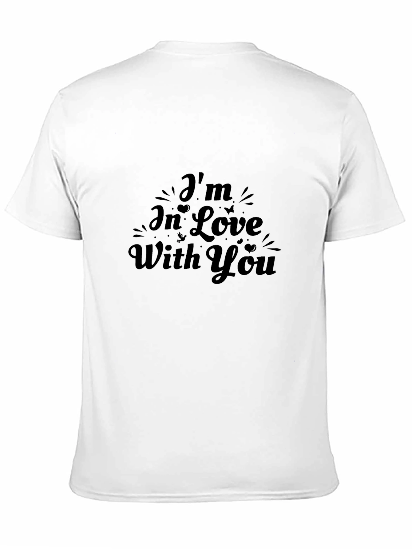 Im In Love With You Graphic Tee - Black