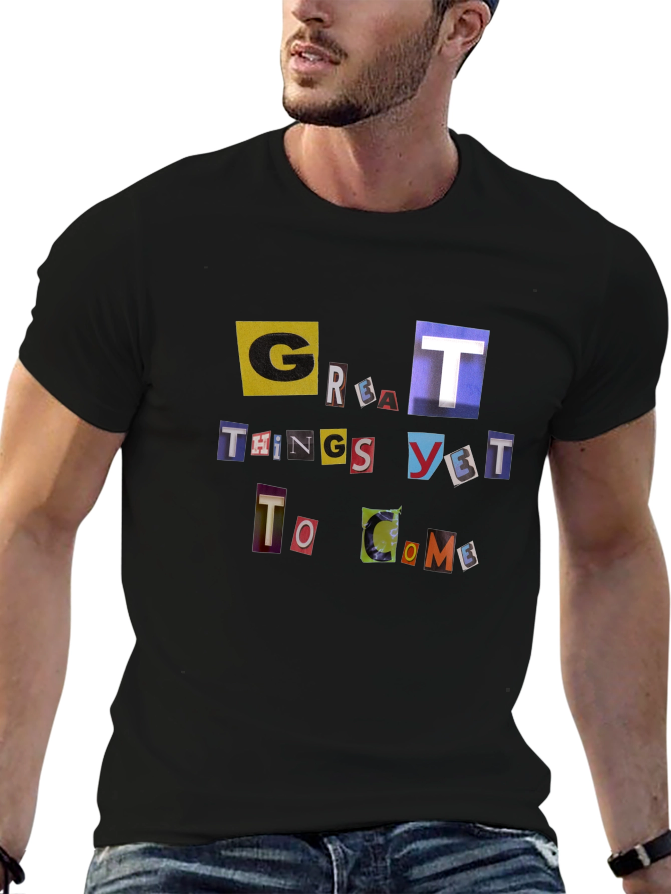 Great Things Yet To Come Black T-Shirt