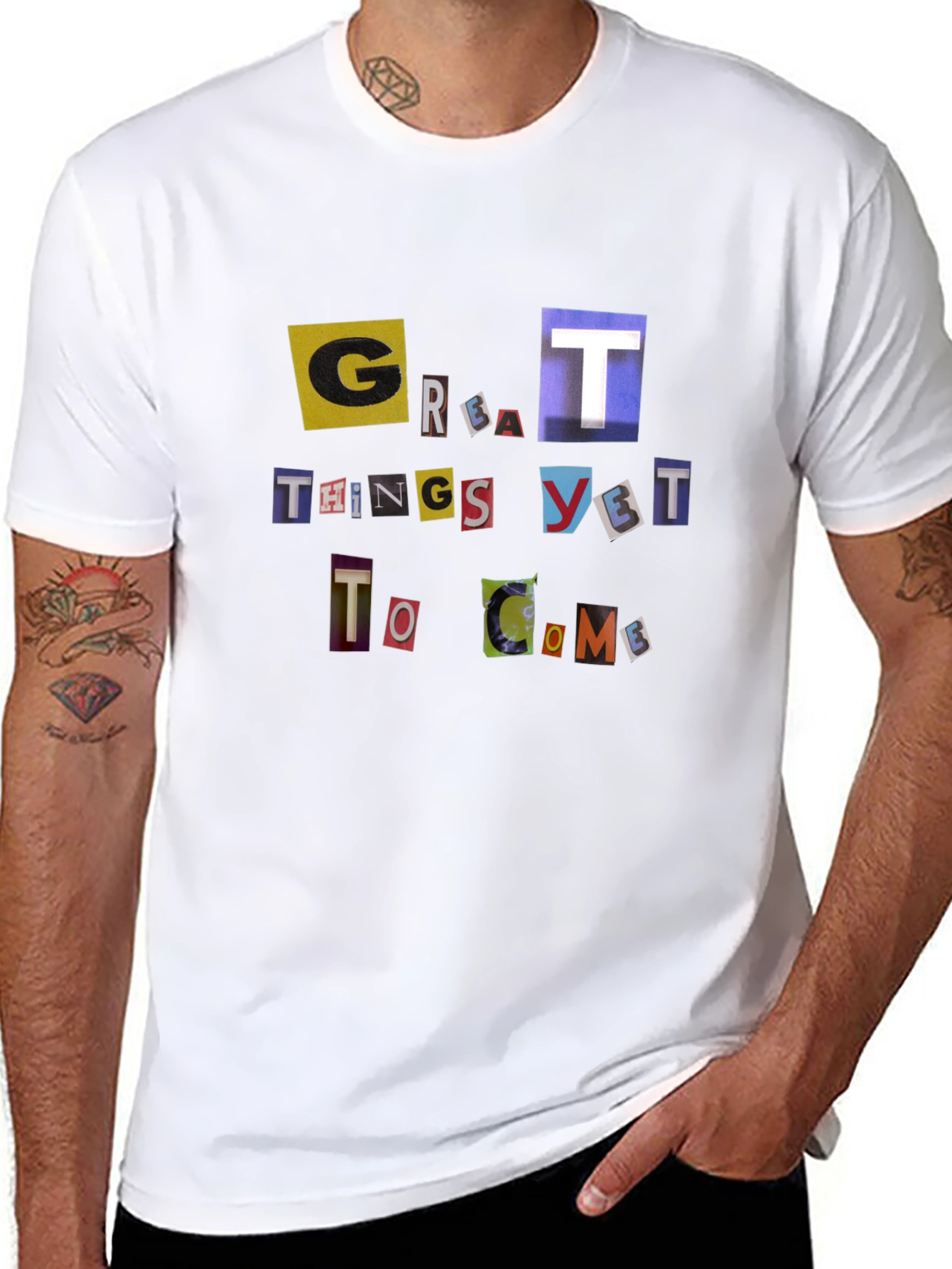 Great Things Yet To Come Black T-Shirt