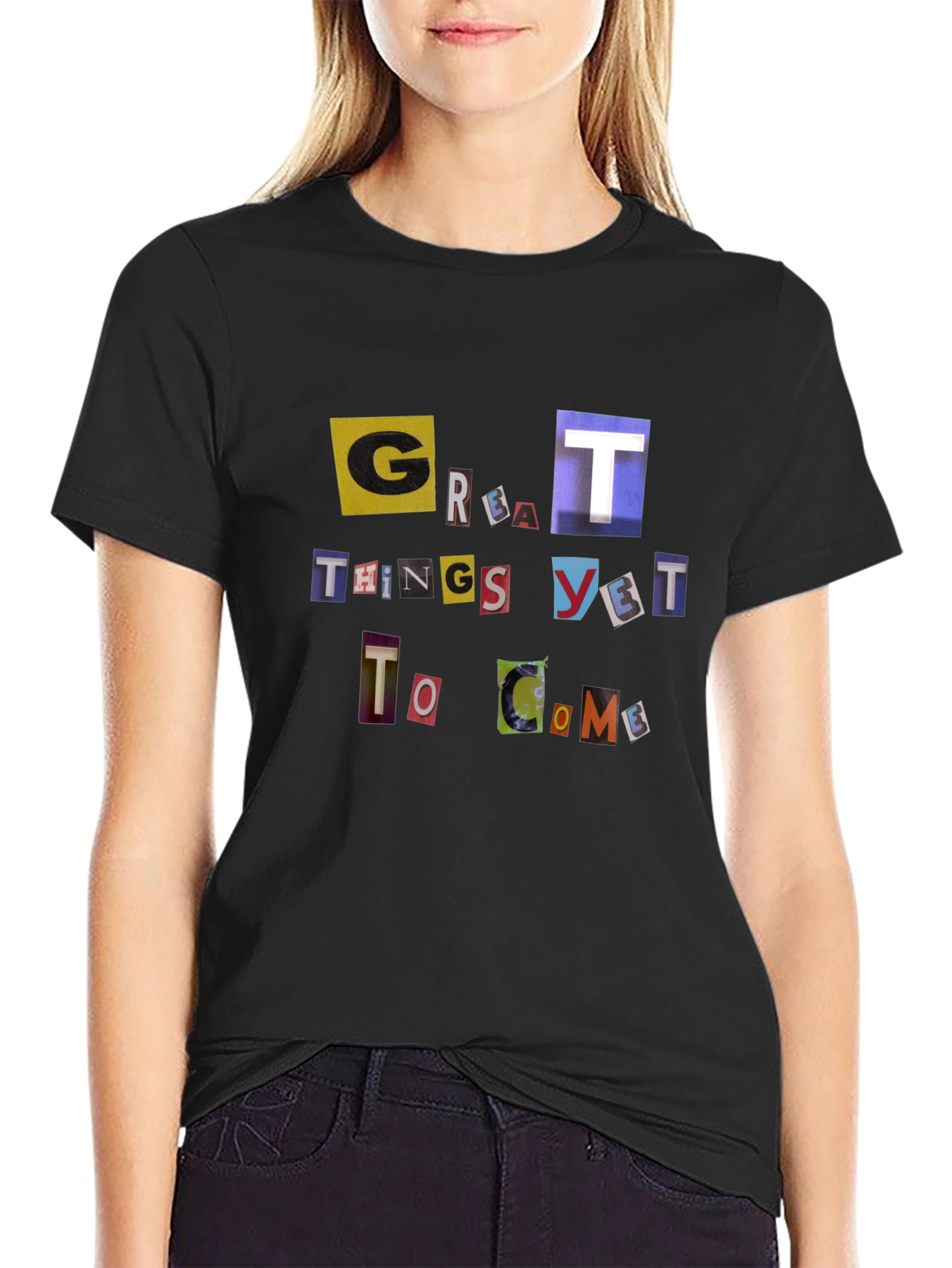 Great Things Yet To Come Black T-Shirt