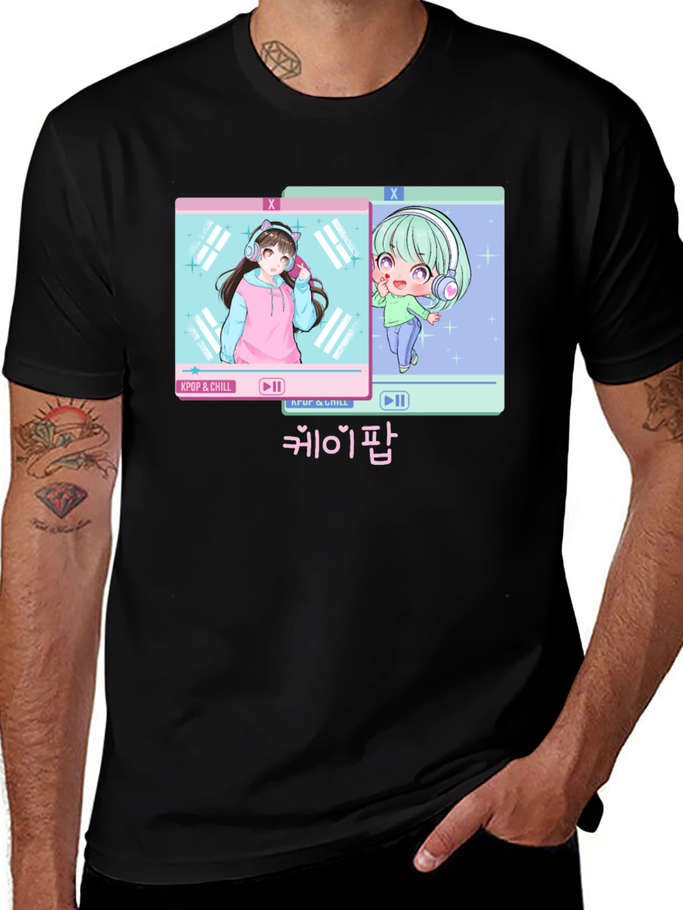 K-Pop and Chill T-Shirt