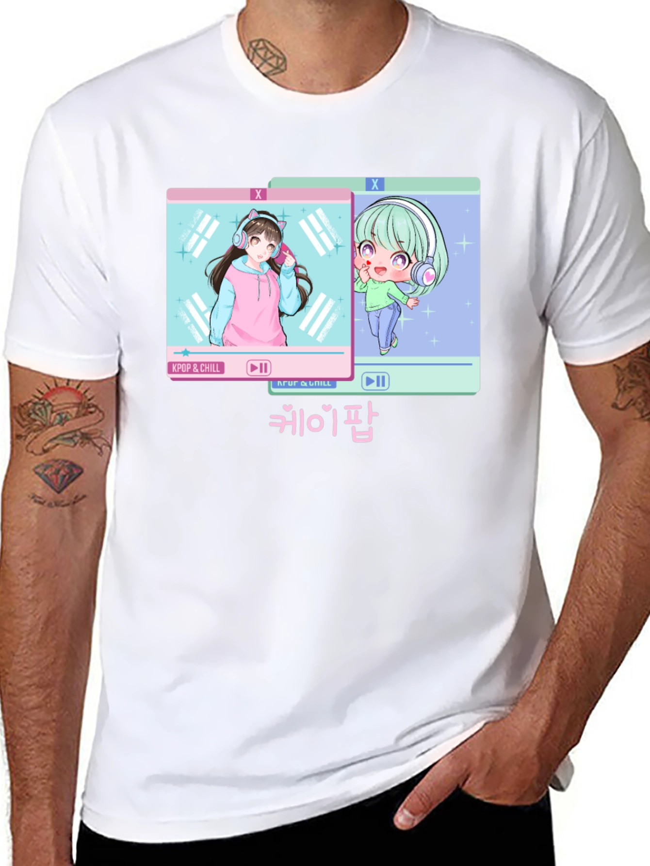 K-Pop and Chill T-Shirt