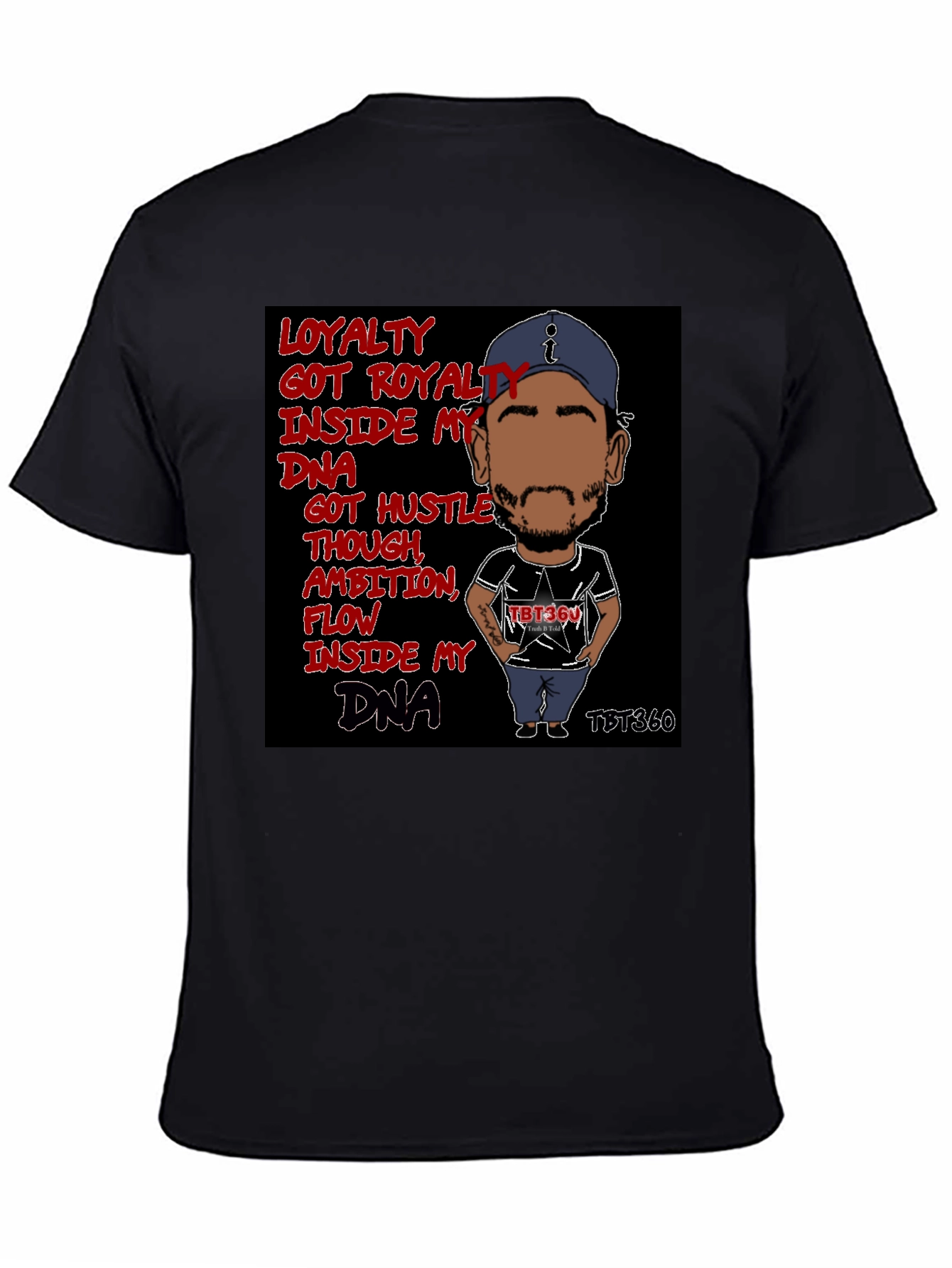 Loyalty DNA Graphic T-Shirt - Black