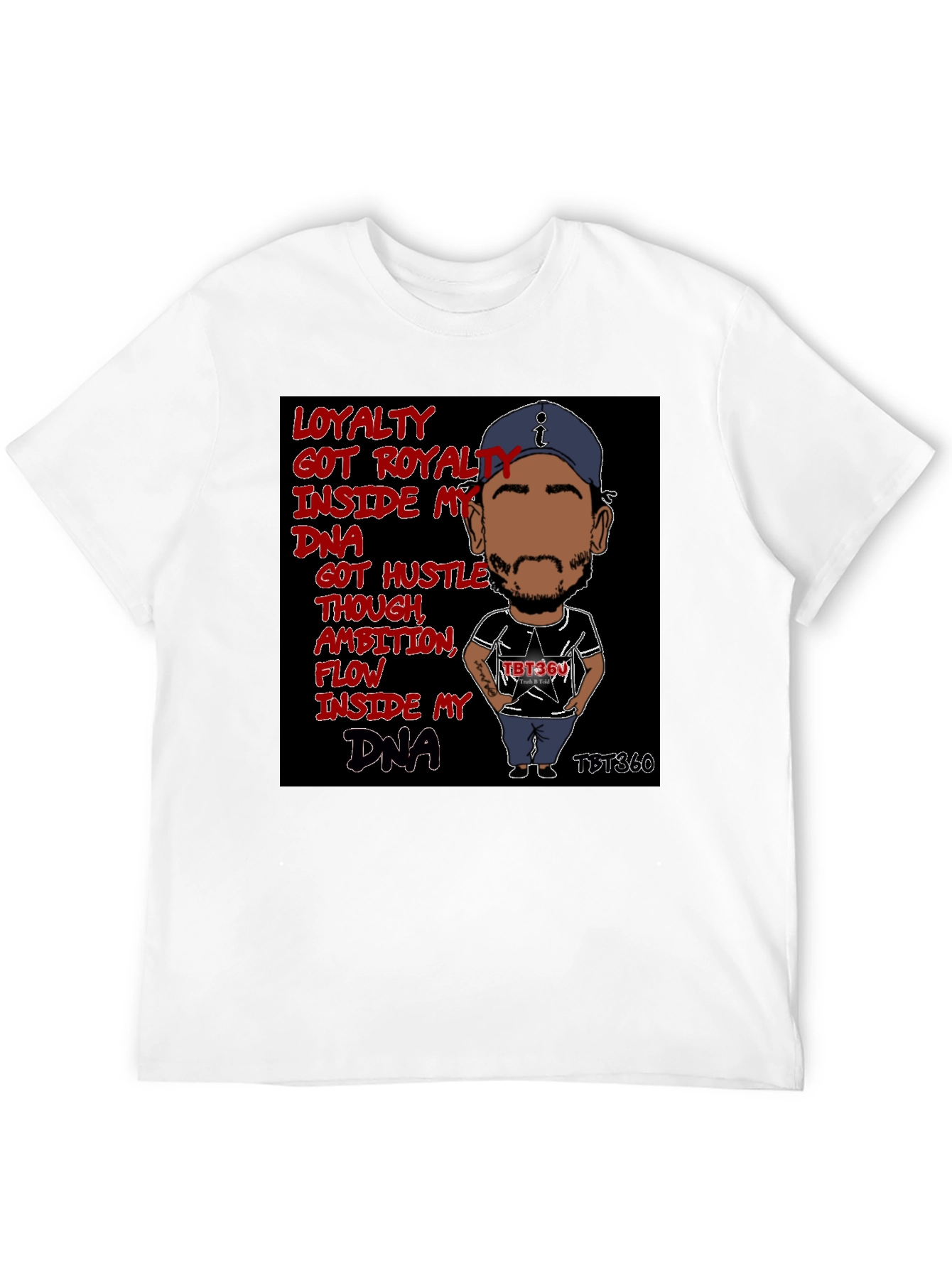 Loyalty DNA Graphic T-Shirt - Black