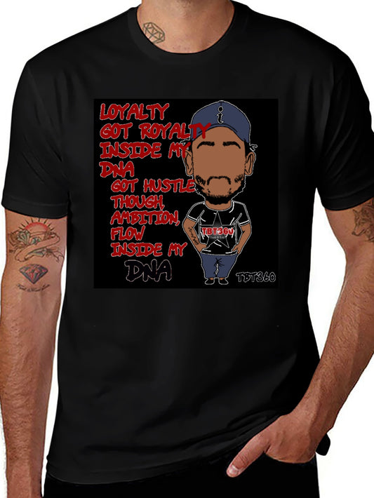 Loyalty DNA Graphic T-Shirt - Black