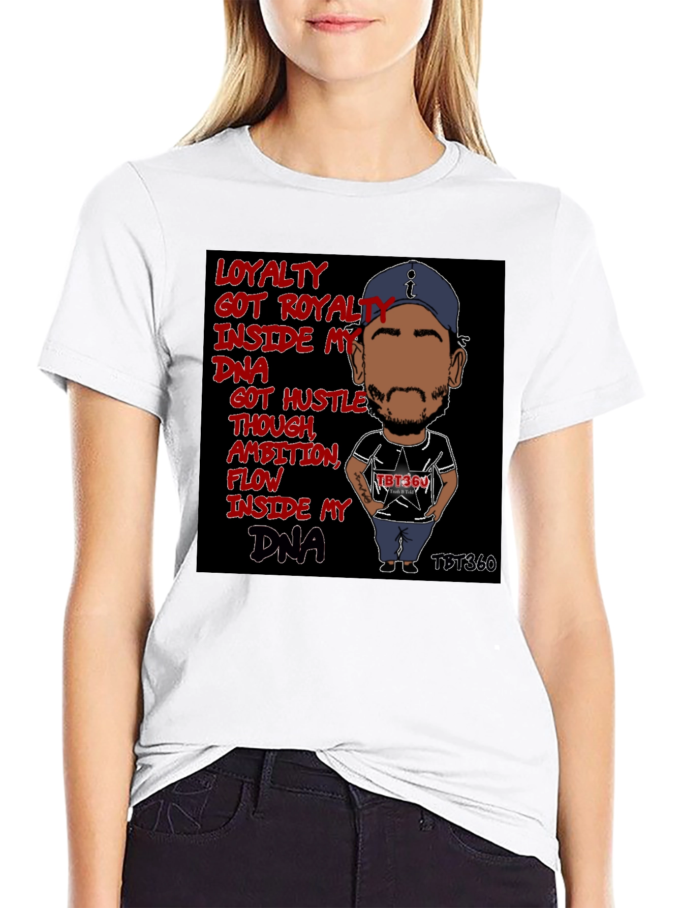 Loyalty DNA Graphic T-Shirt - Black