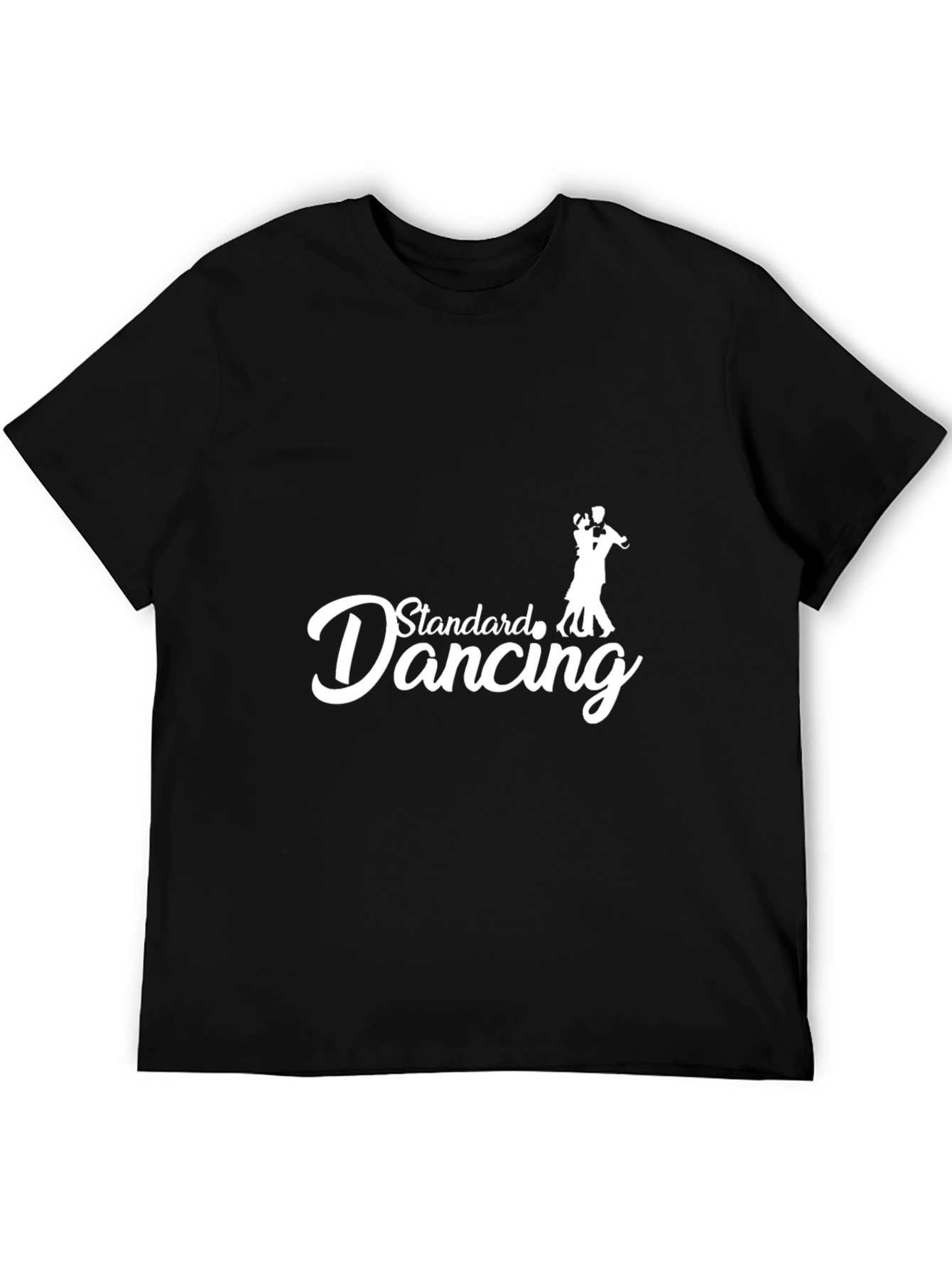 Standard Dancing Graphic Tee - Black Cotton Shirt
