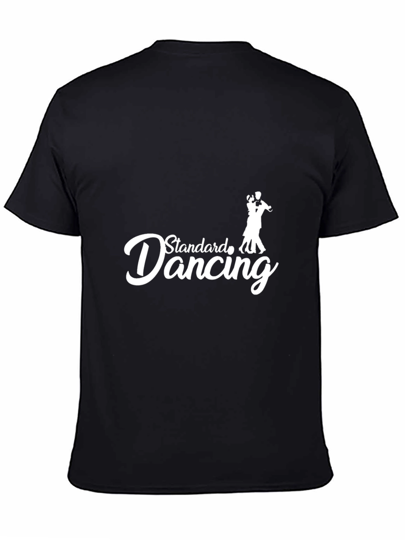 Standard Dancing Graphic Tee - Black Cotton Shirt