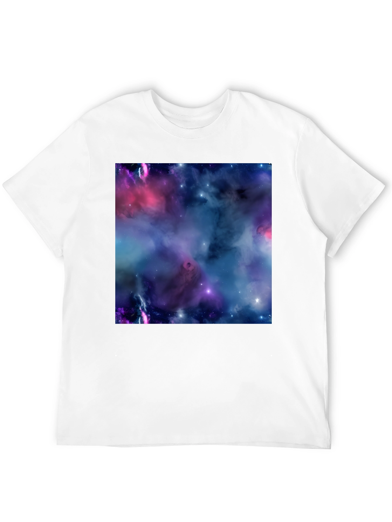 Nebula Print T-Shirt - Galaxy Style