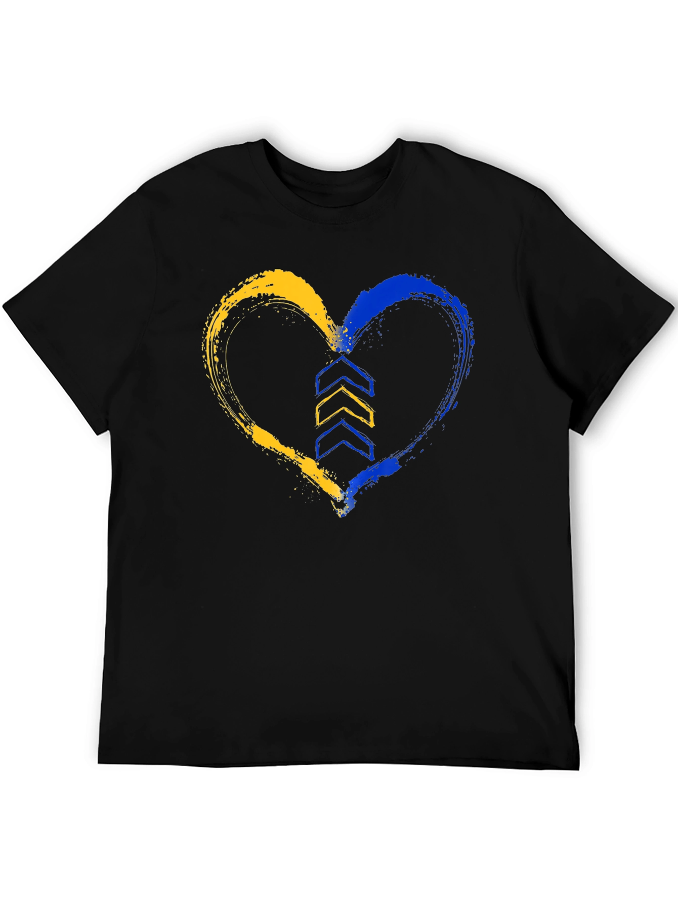 Ukraine Heart T-Shirt - Support Ukraine