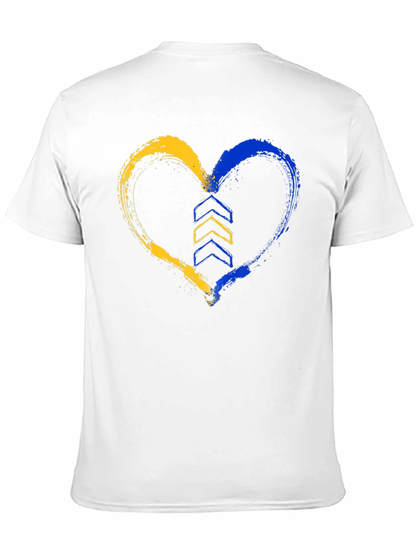 Ukraine Heart T-Shirt - Support Ukraine