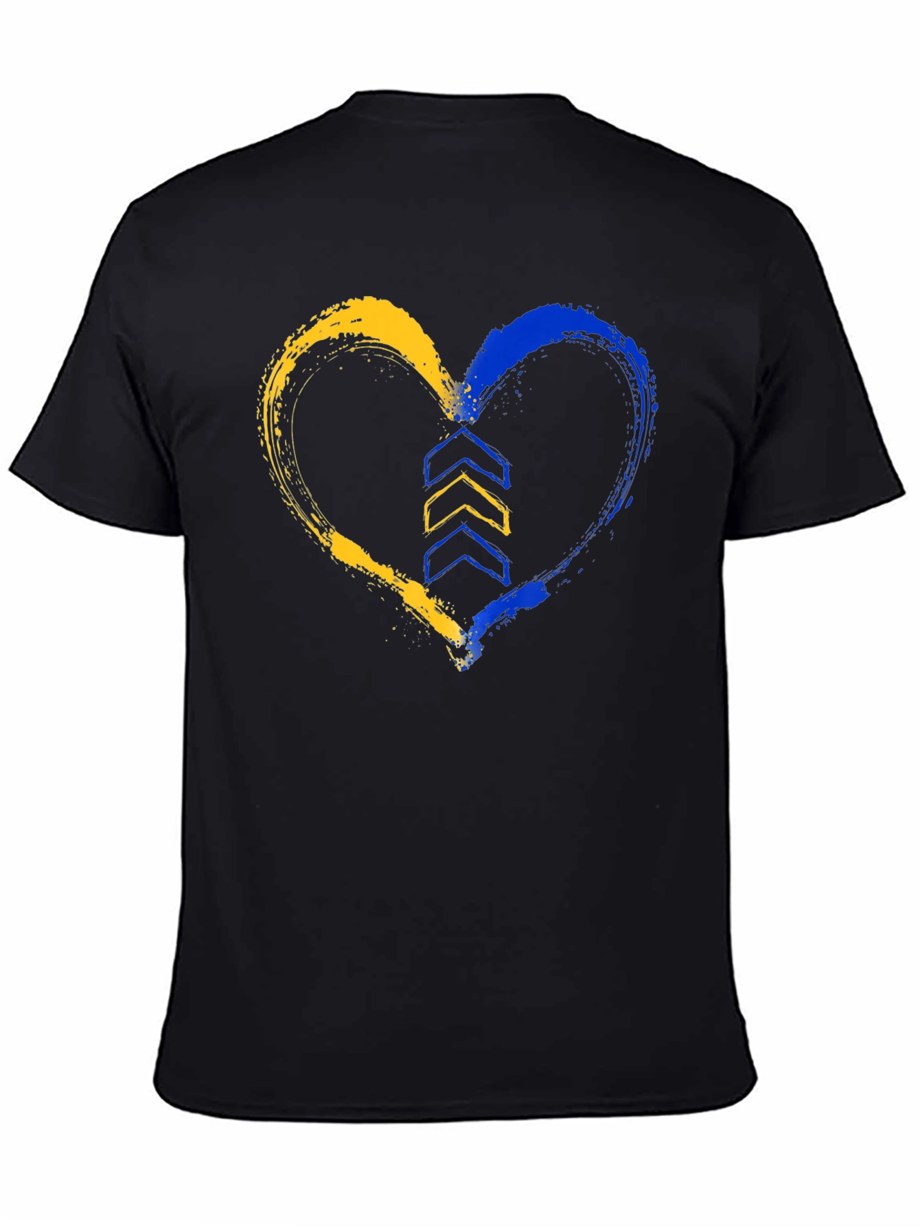 Ukraine Heart T-Shirt - Support Ukraine