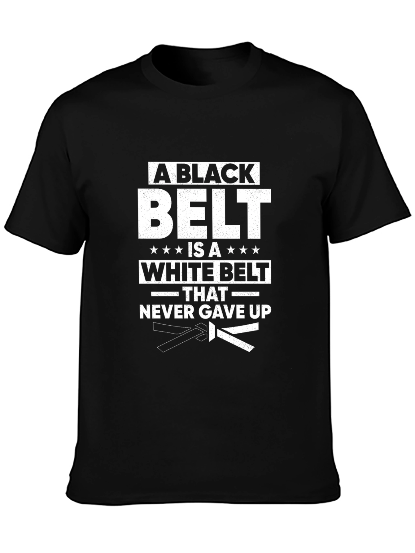 A Black Belt is a White Belt T-Shirt