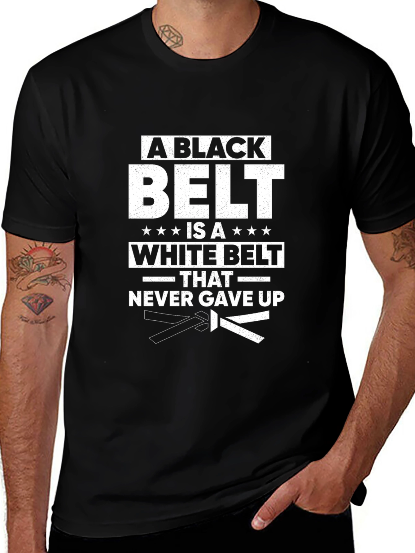 A Black Belt is a White Belt T-Shirt