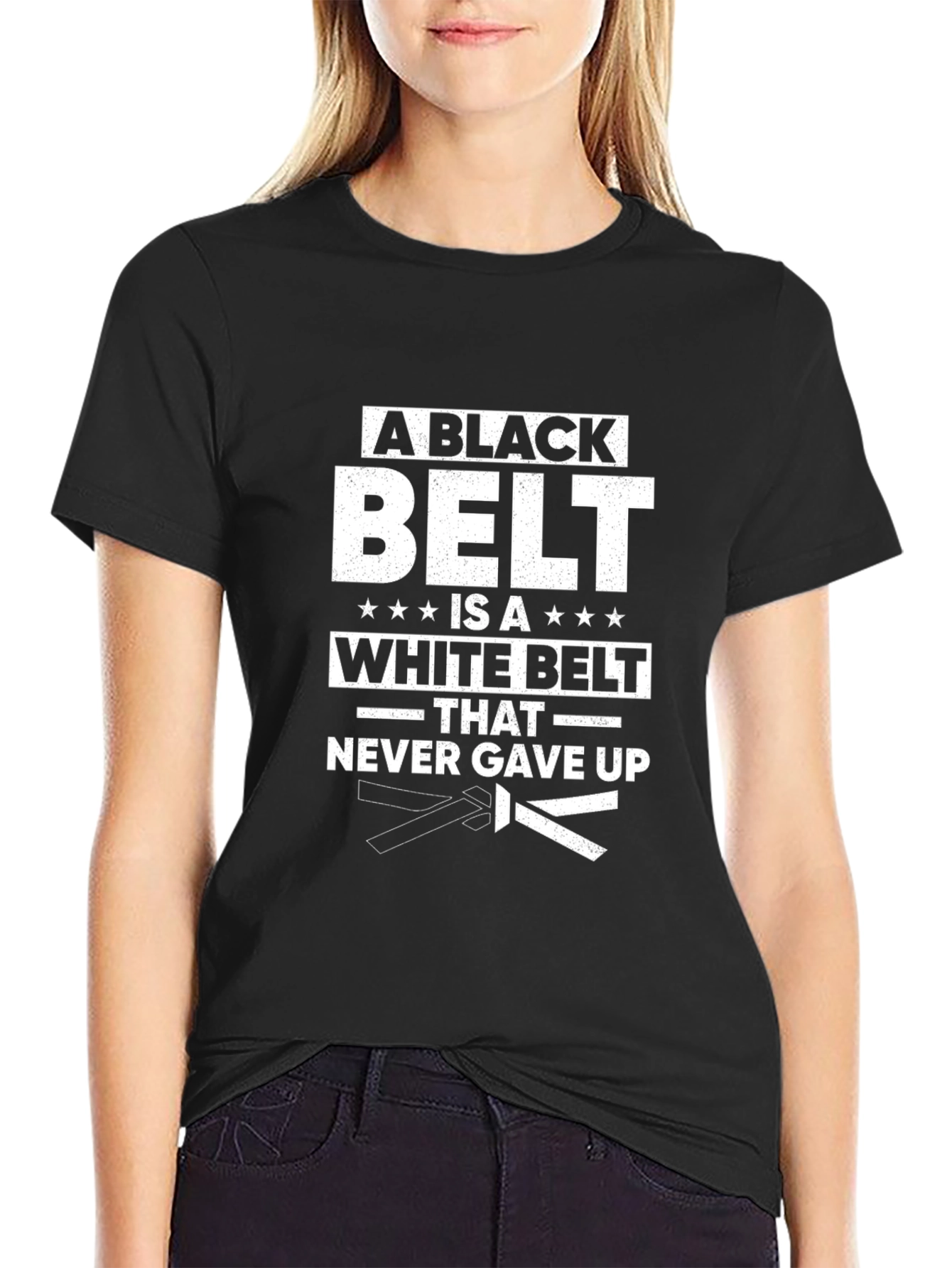 A Black Belt is a White Belt T-Shirt