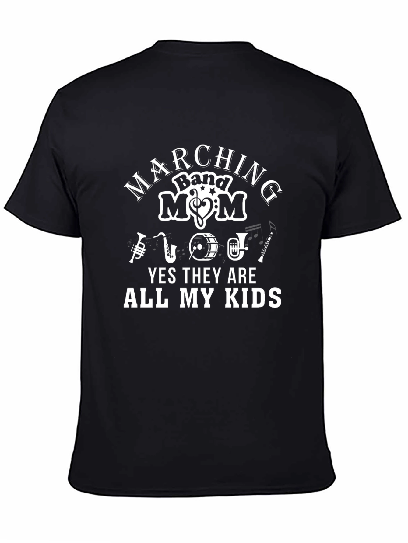 Marching Band Mom T-Shirt - Music Lover Tee
