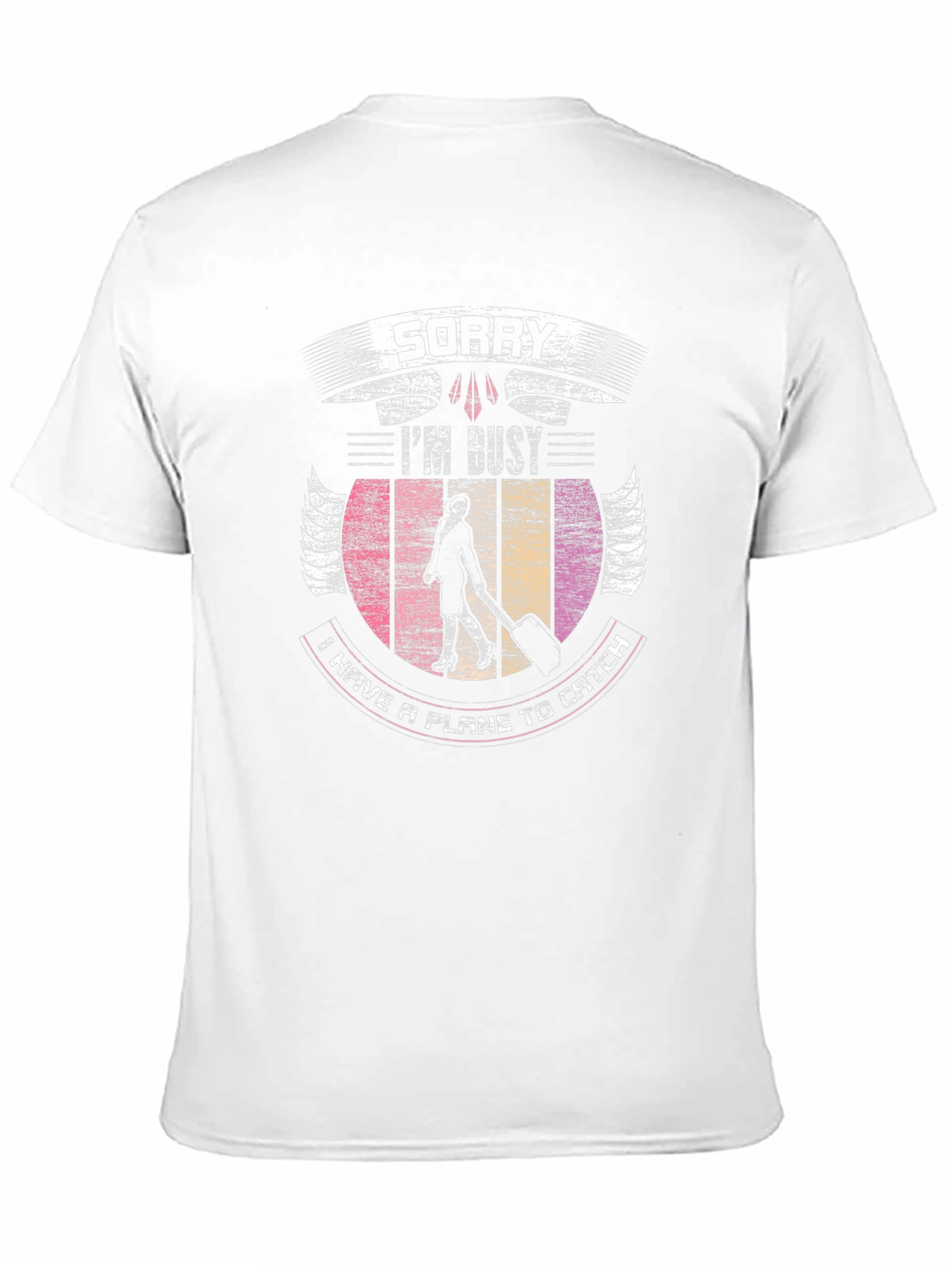 Sorry Im Busy T-Shirt - Aviation Travel Tee