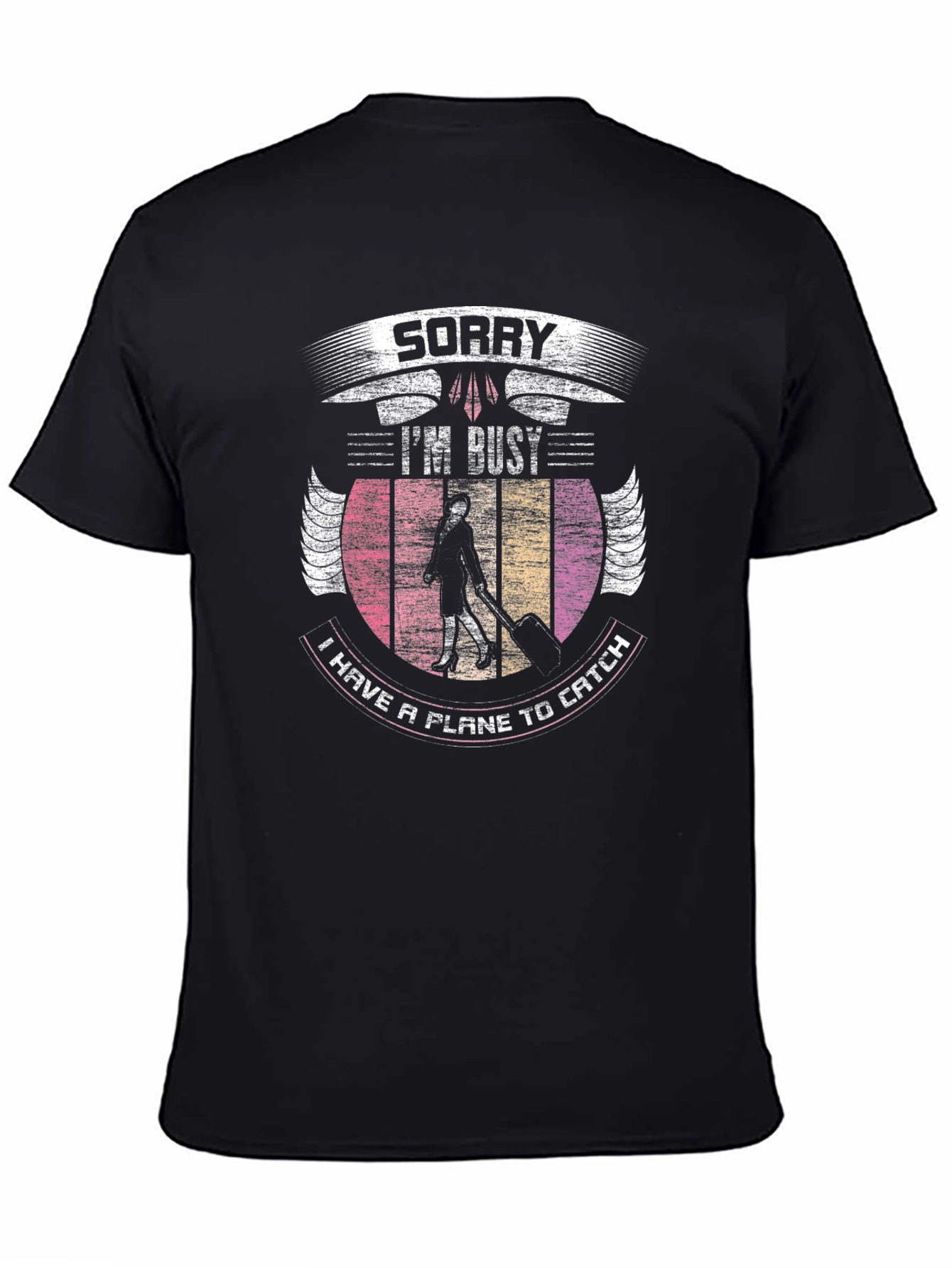 Sorry Im Busy T-Shirt - Aviation Travel Tee
