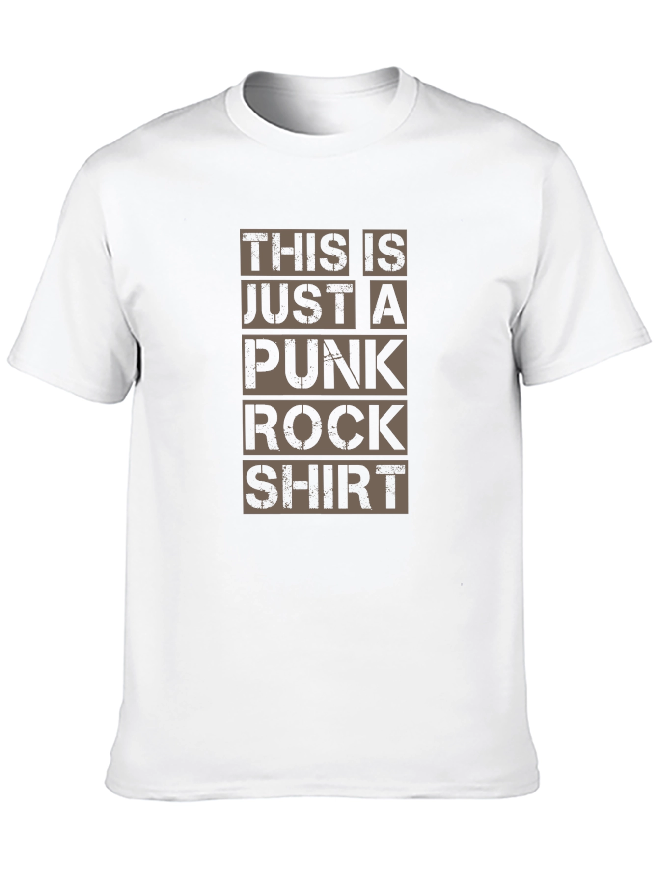 Punk Rock Shirt: This is Just a T-Shirt