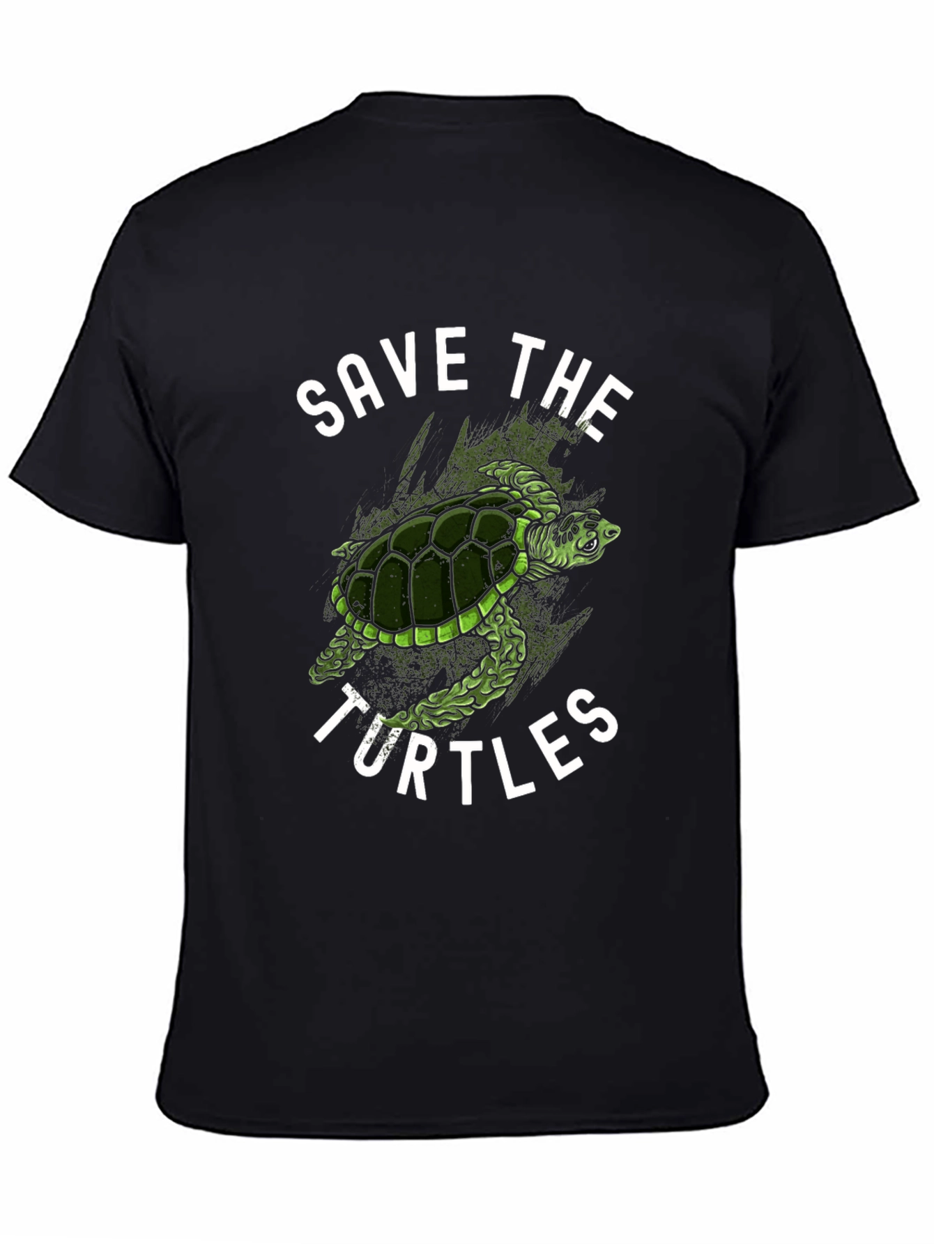 Save the Turtles Graphic Tee - Eco-Friendly Fashion