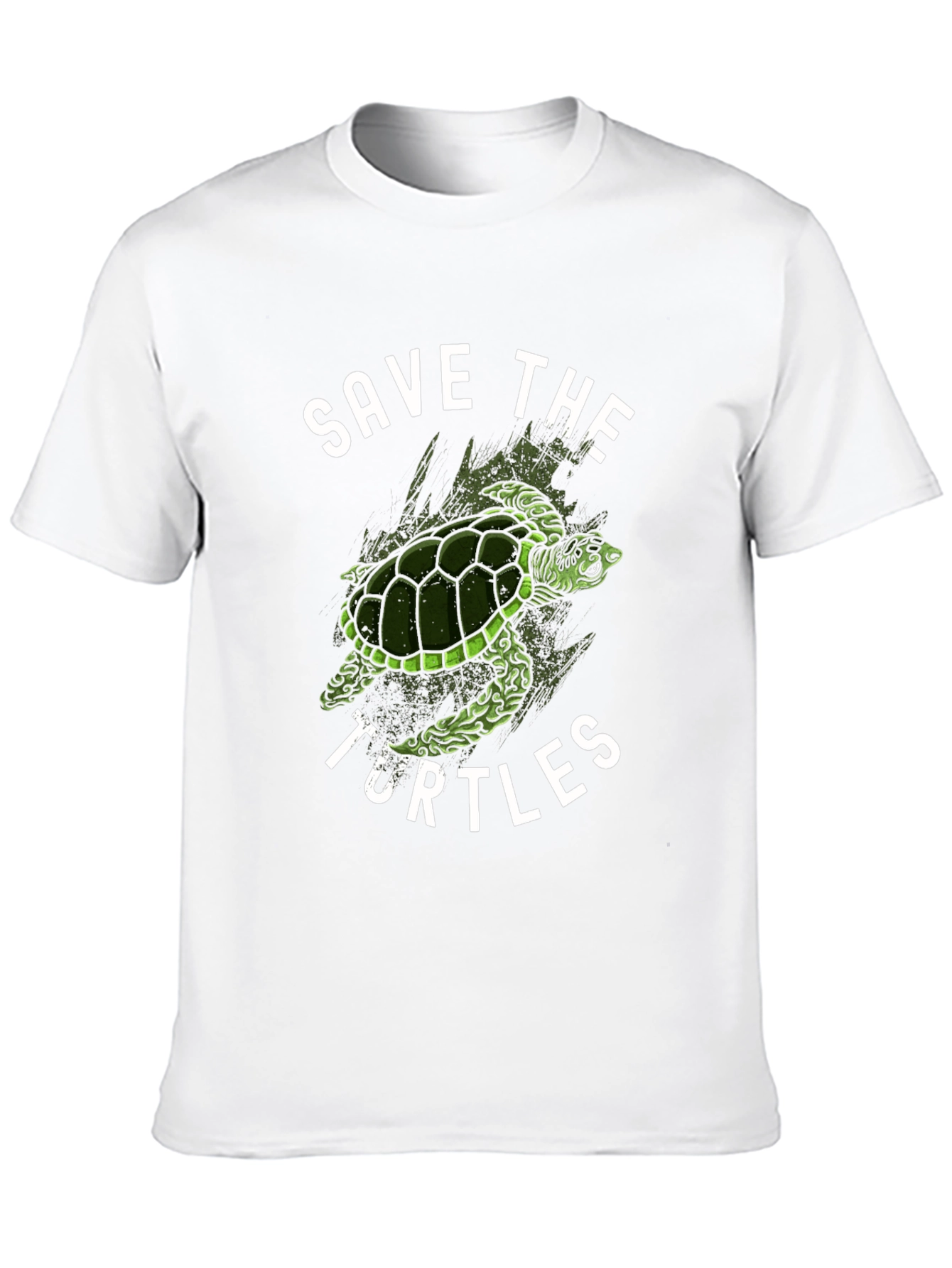 Save the Turtles Graphic Tee - Eco-Friendly Fashion