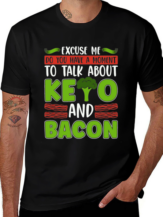 Keto and Bacon Graphic Tee