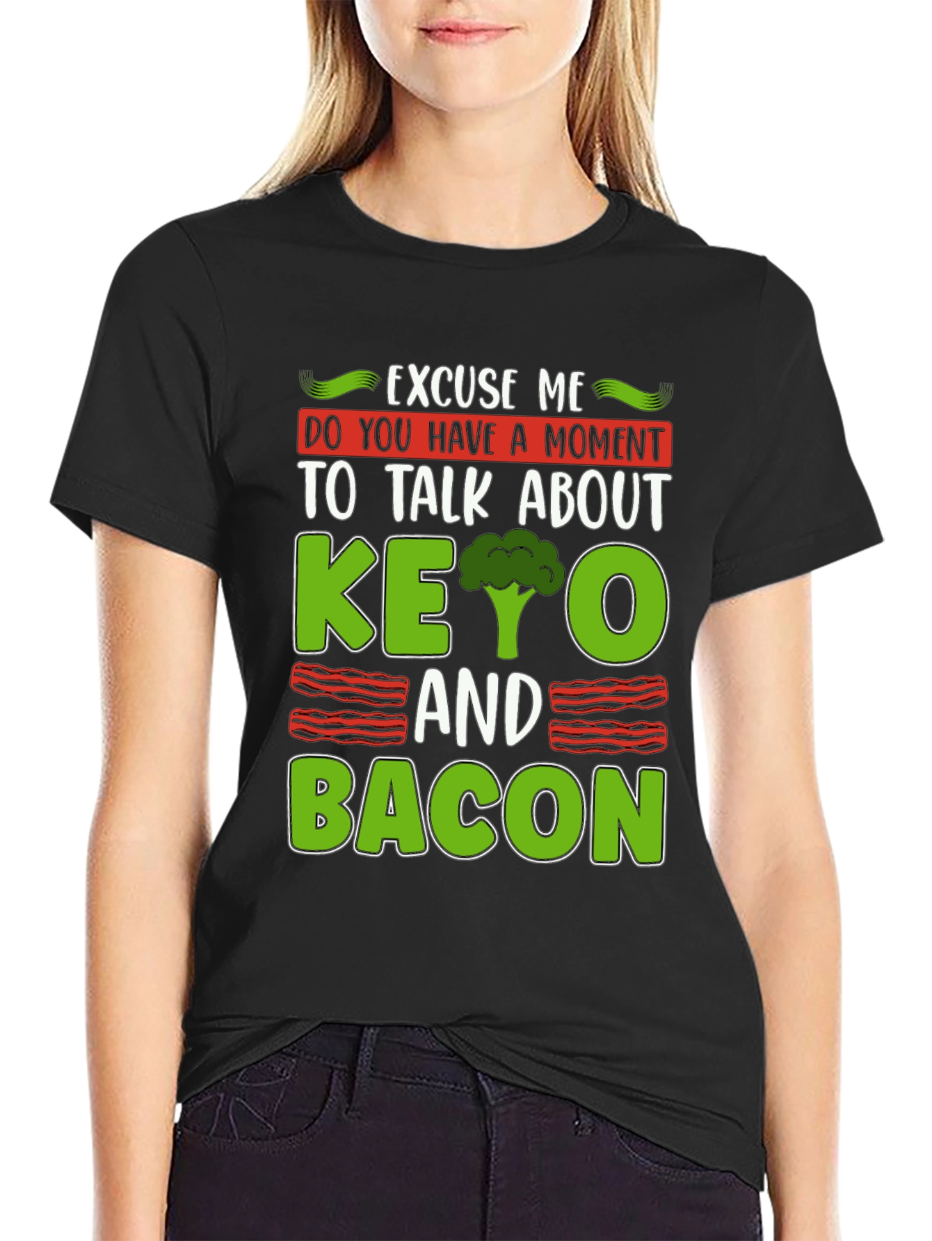 Keto and Bacon Graphic Tee