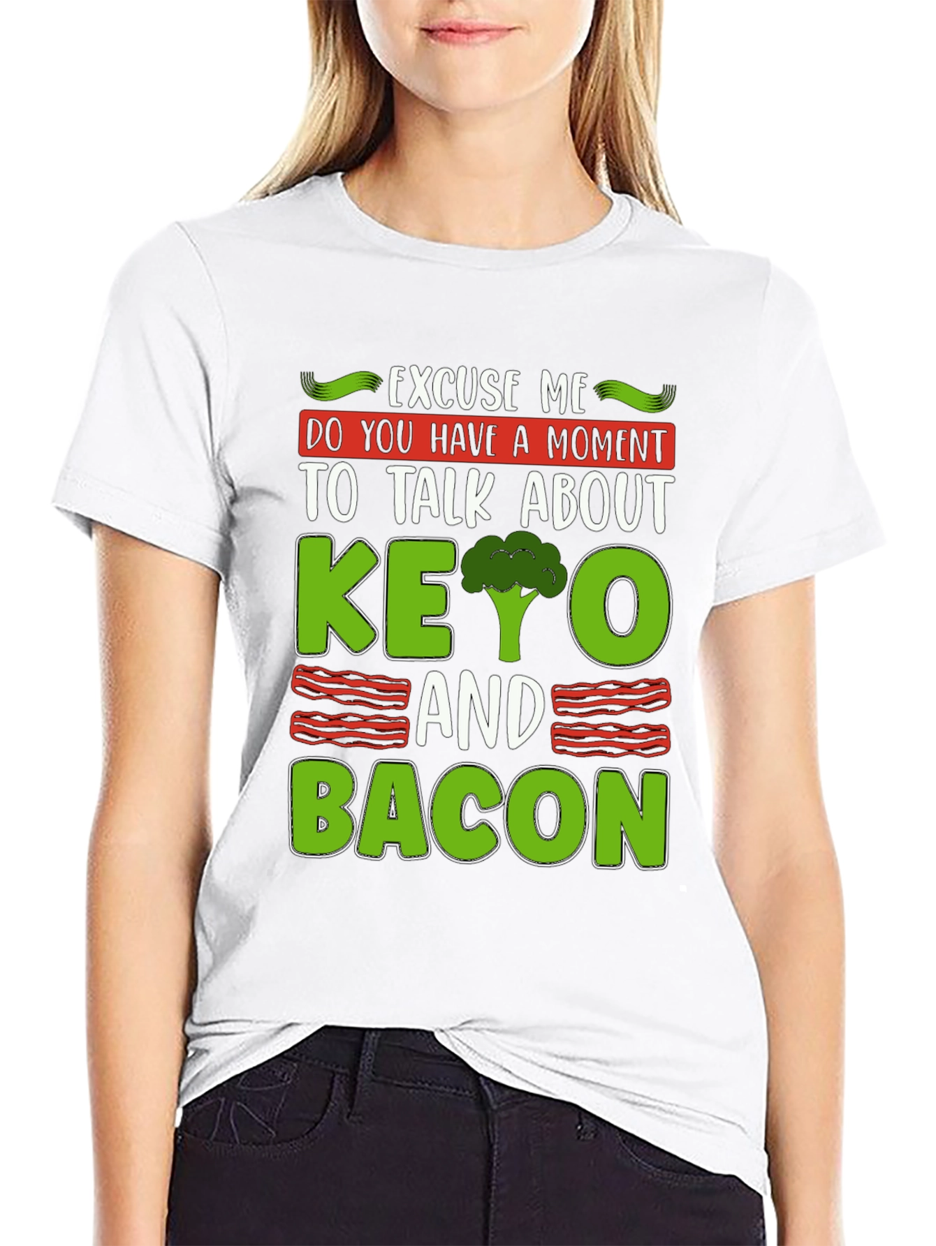 Keto and Bacon Graphic Tee