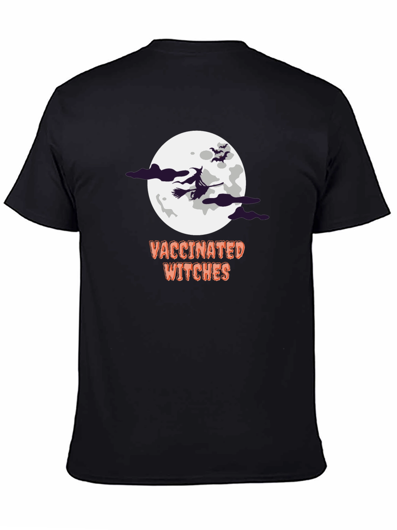 Vaccinated Witches Halloween T-Shirt