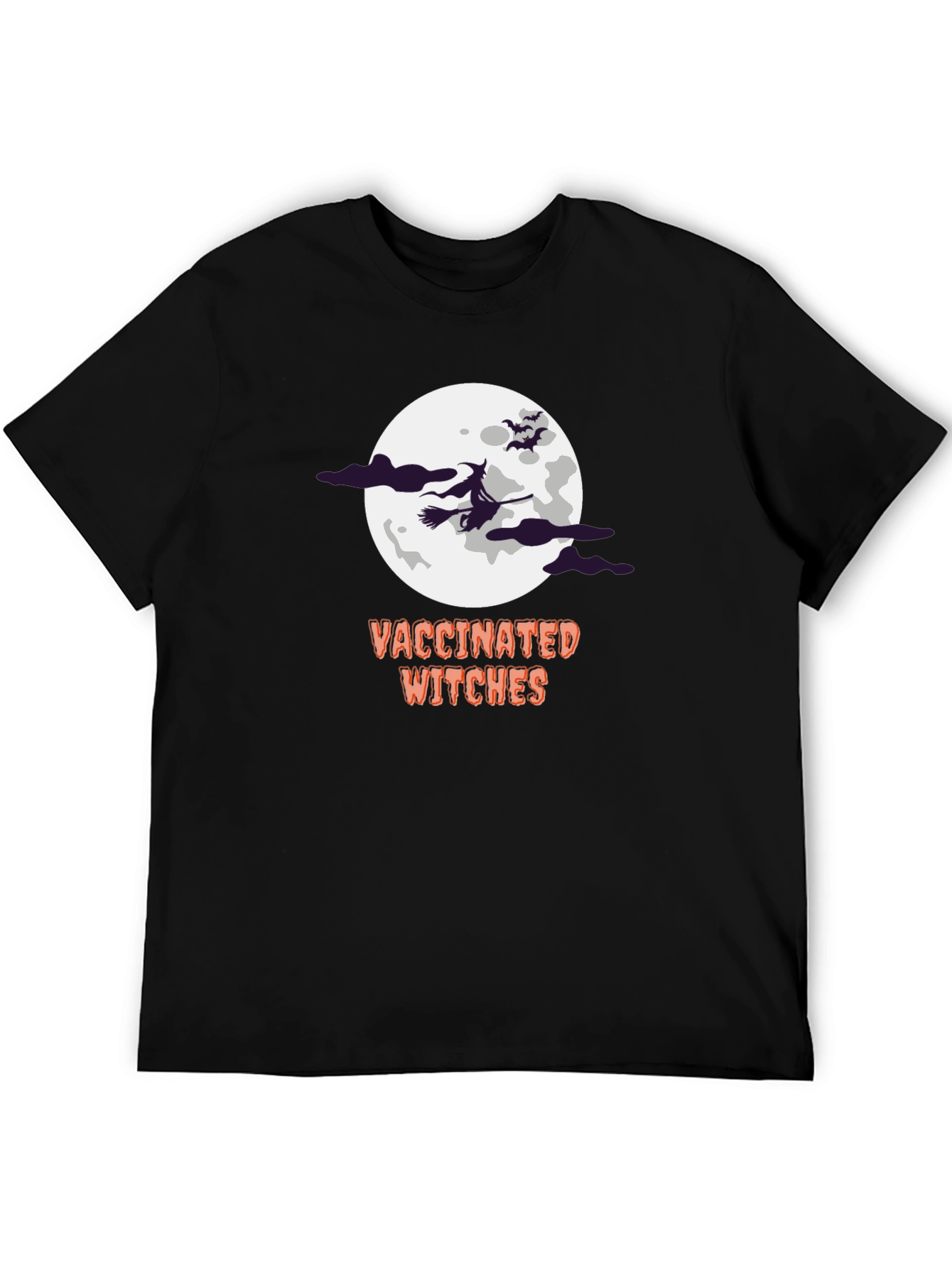 Vaccinated Witches Halloween T-Shirt