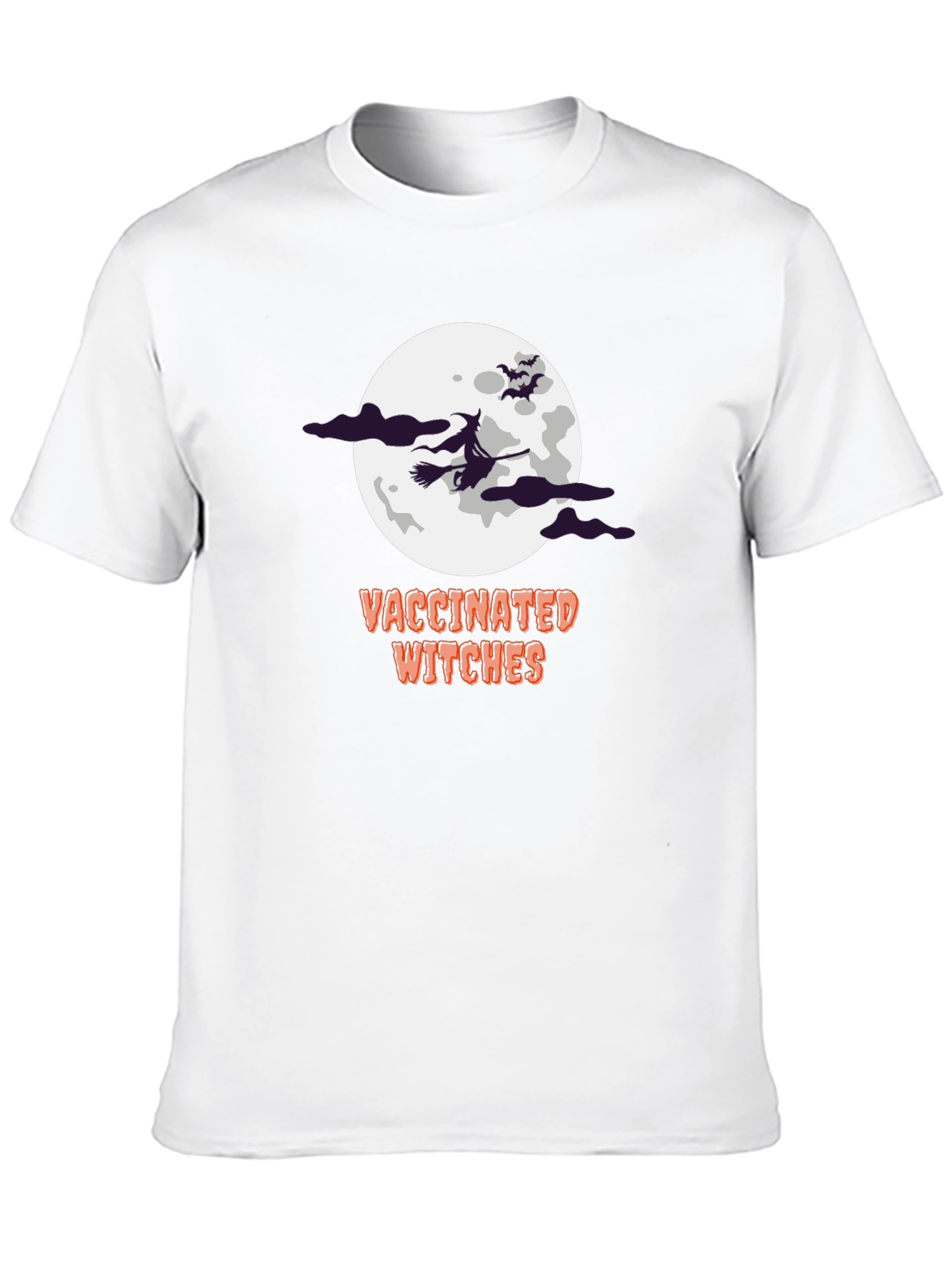 Vaccinated Witches Halloween T-Shirt