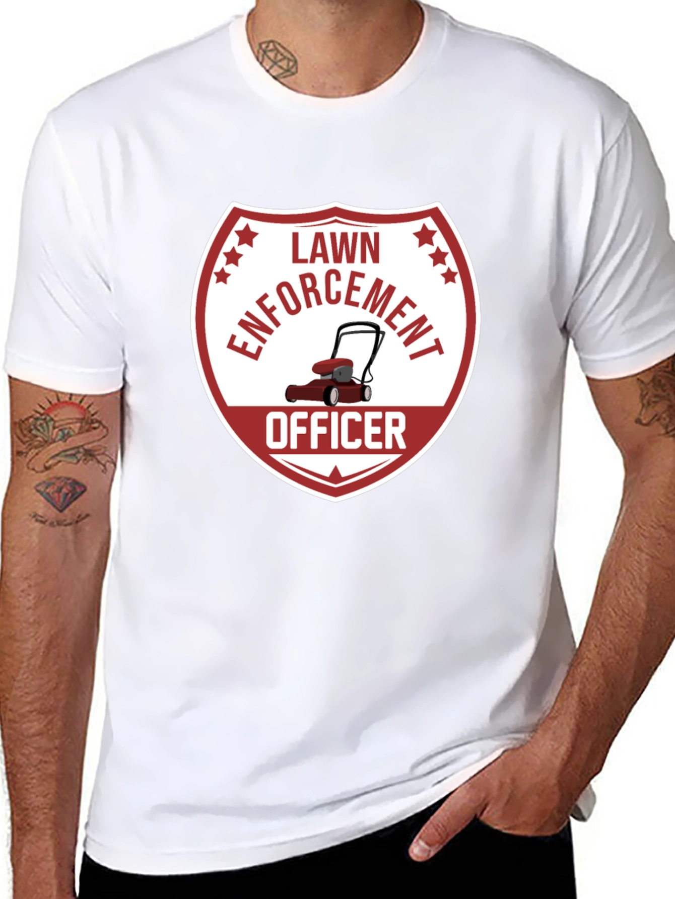 Lawn Enforcement Officer T-Shirt