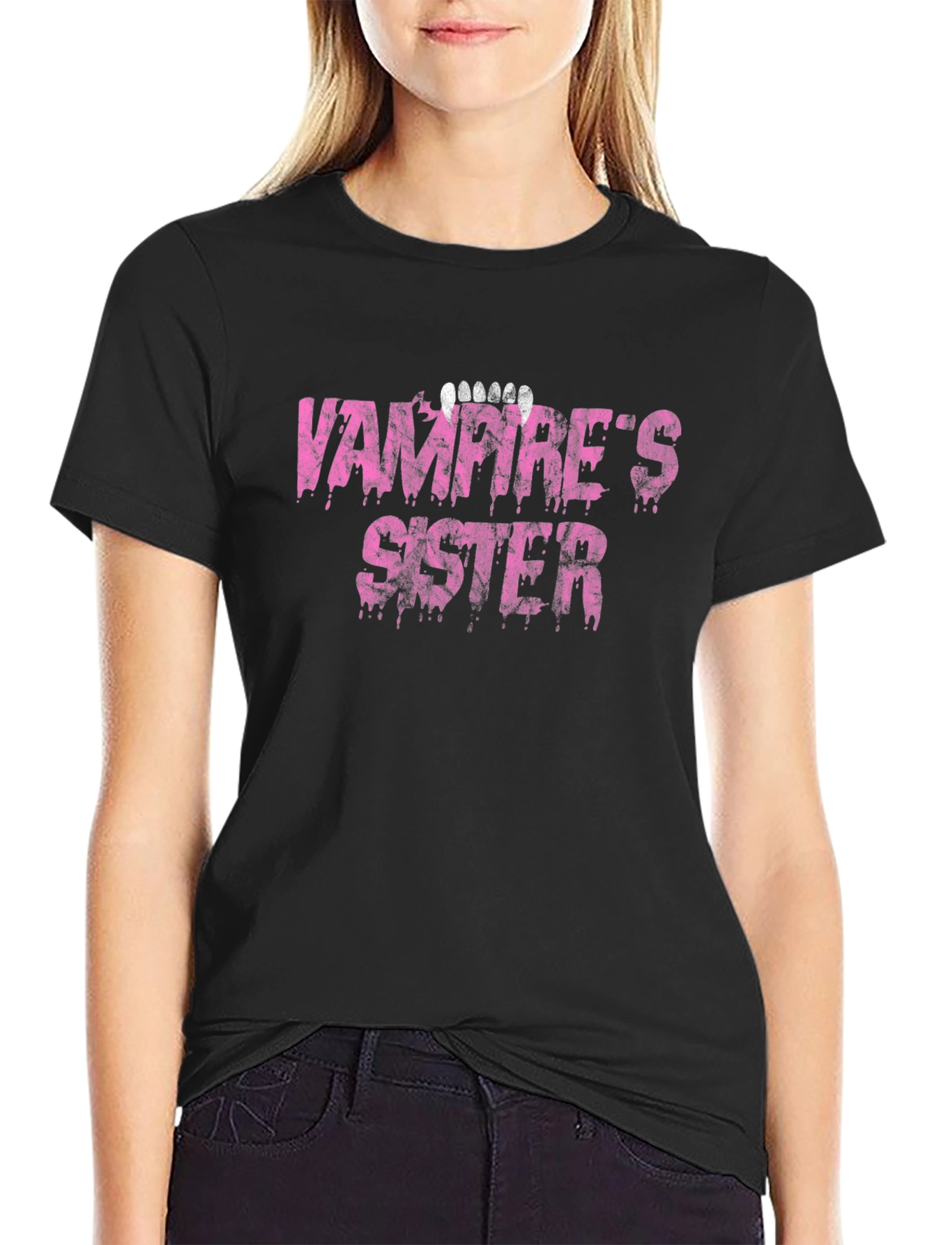 Vampires Sister T-Shirt - Halloween Costume Tee