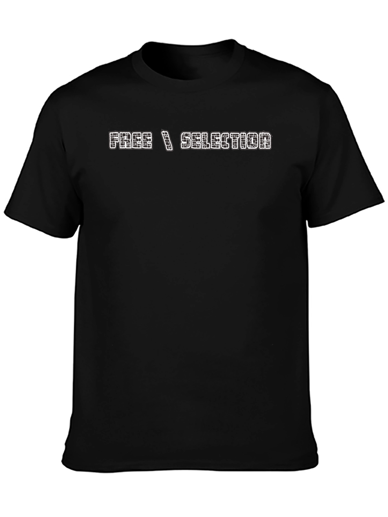 Free Selection Graphic Tee - Black