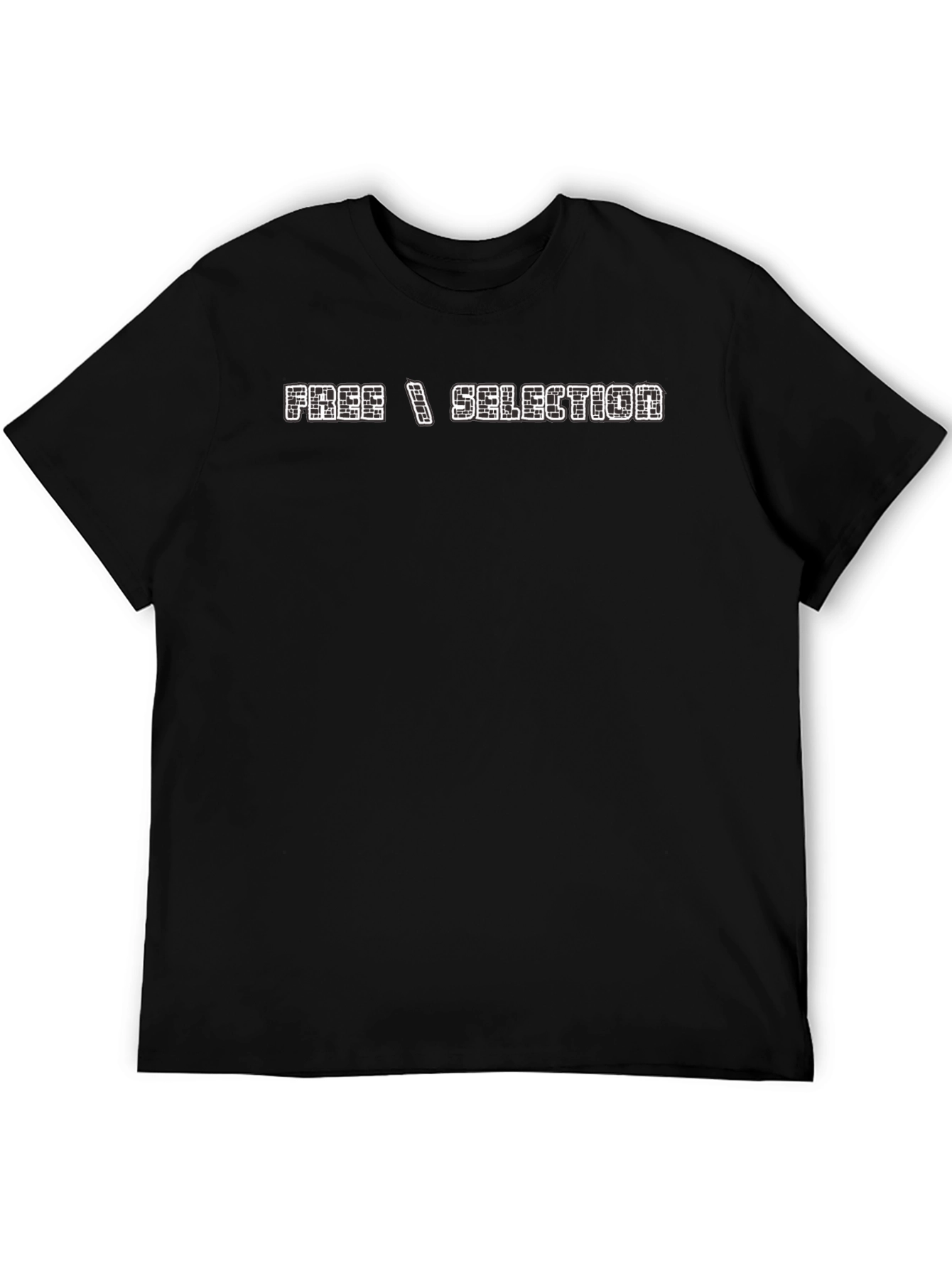 Free Selection Graphic Tee - Black