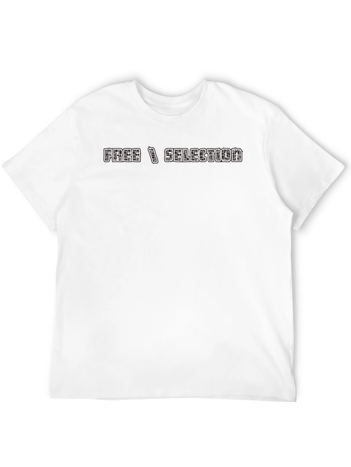 Free Selection Graphic Tee - Black