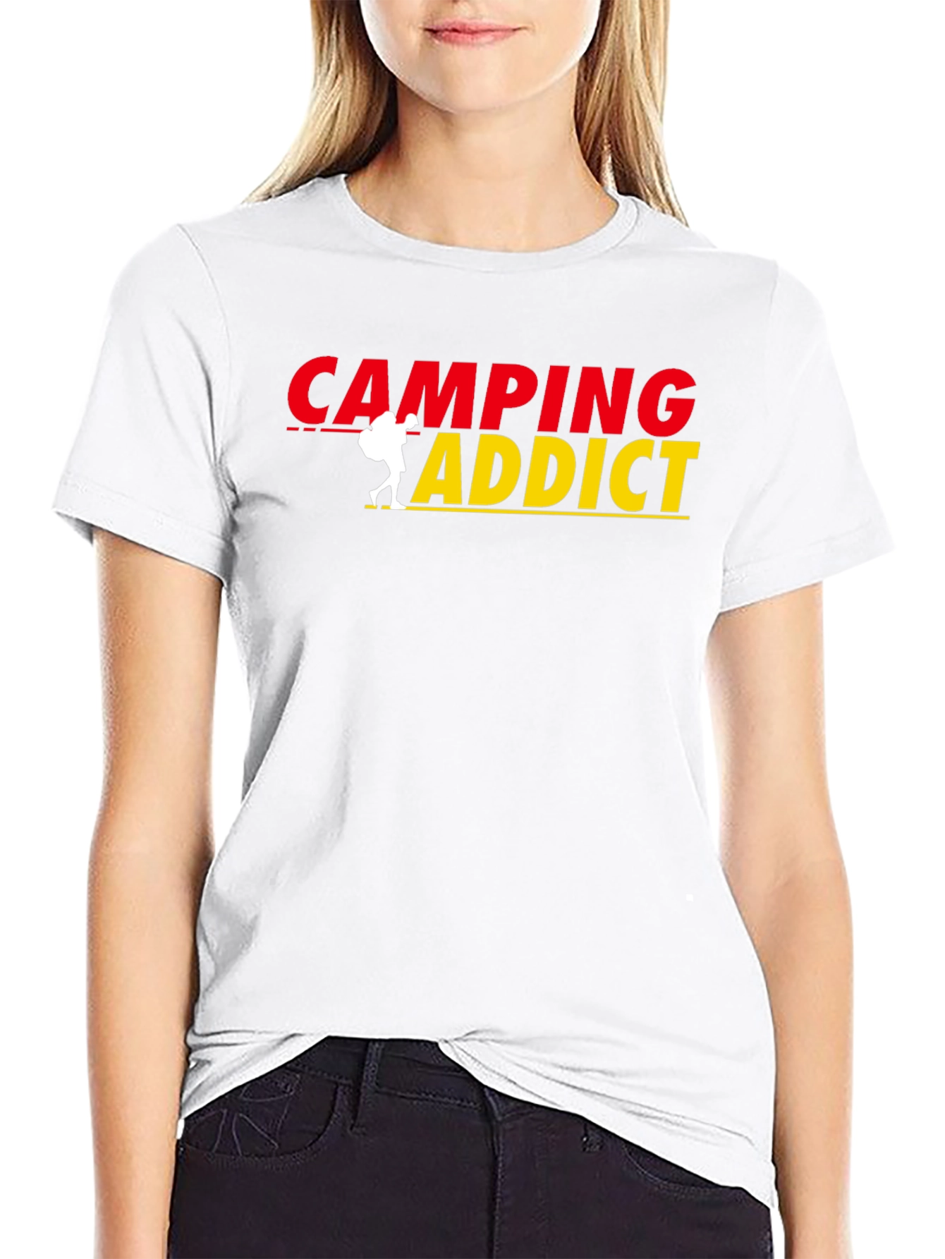 Camping Addict Graphic T-Shirt