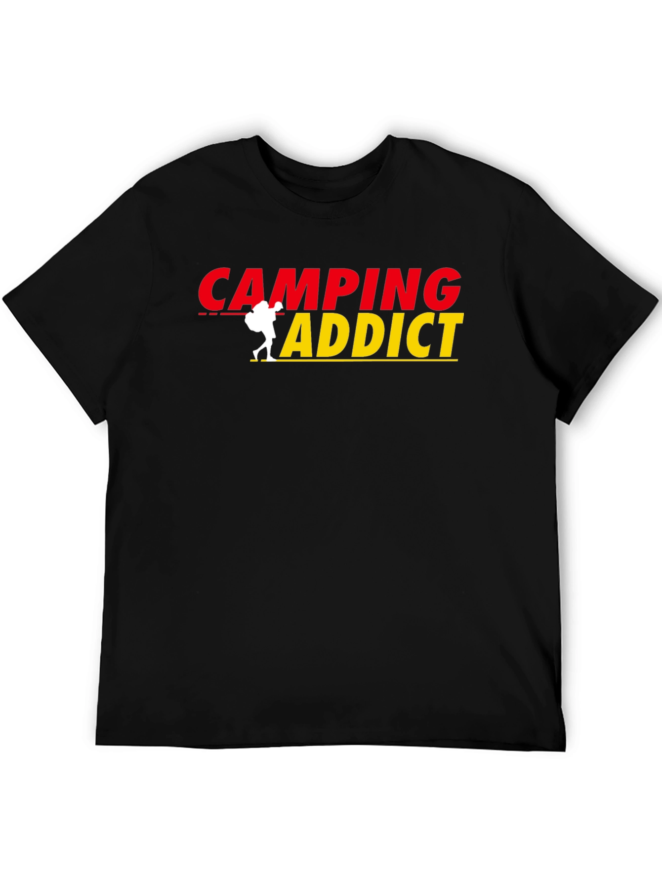 Camping Addict Graphic T-Shirt