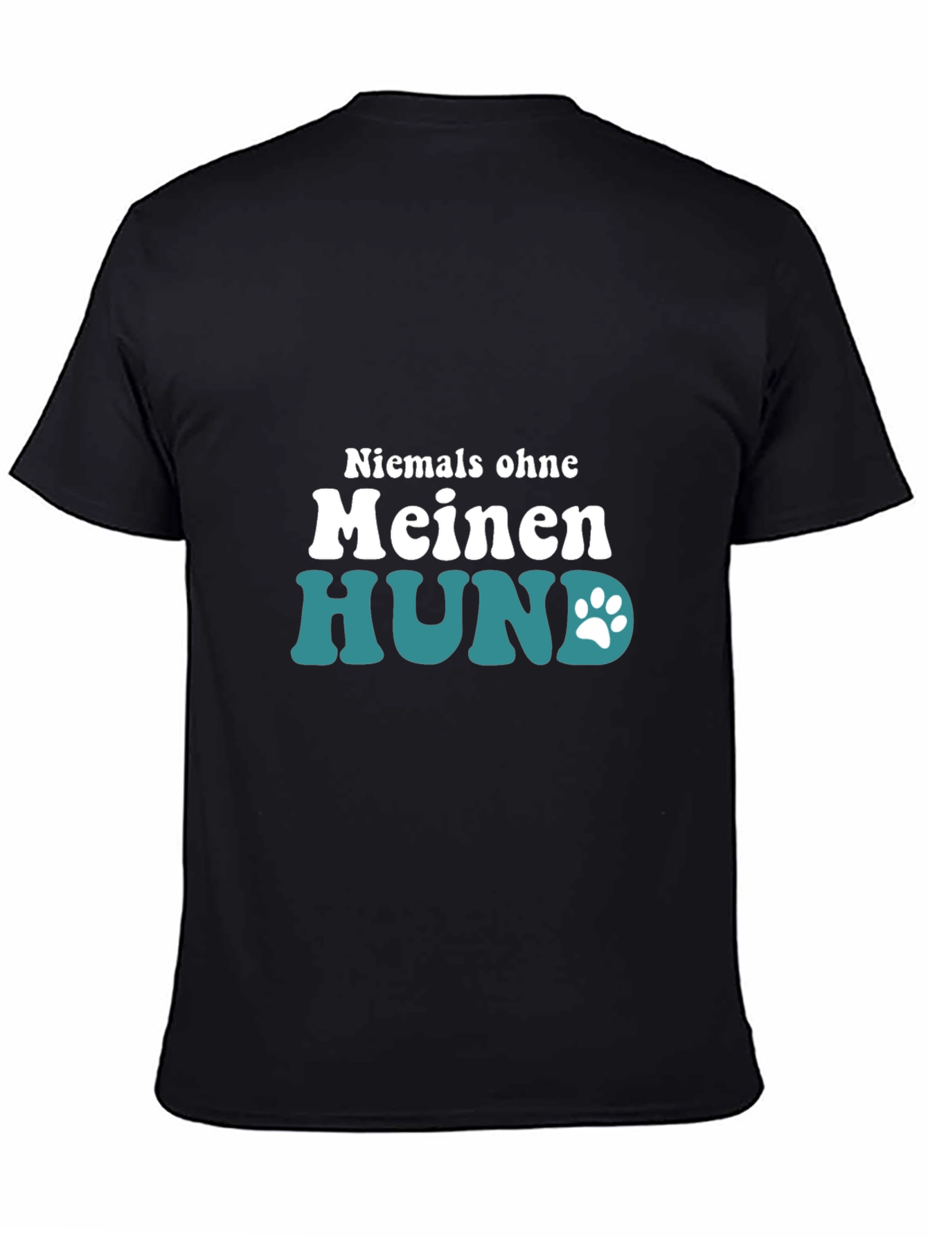 Niemals Ohne Meinen Hund T-Shirt - Dog Lover Tee