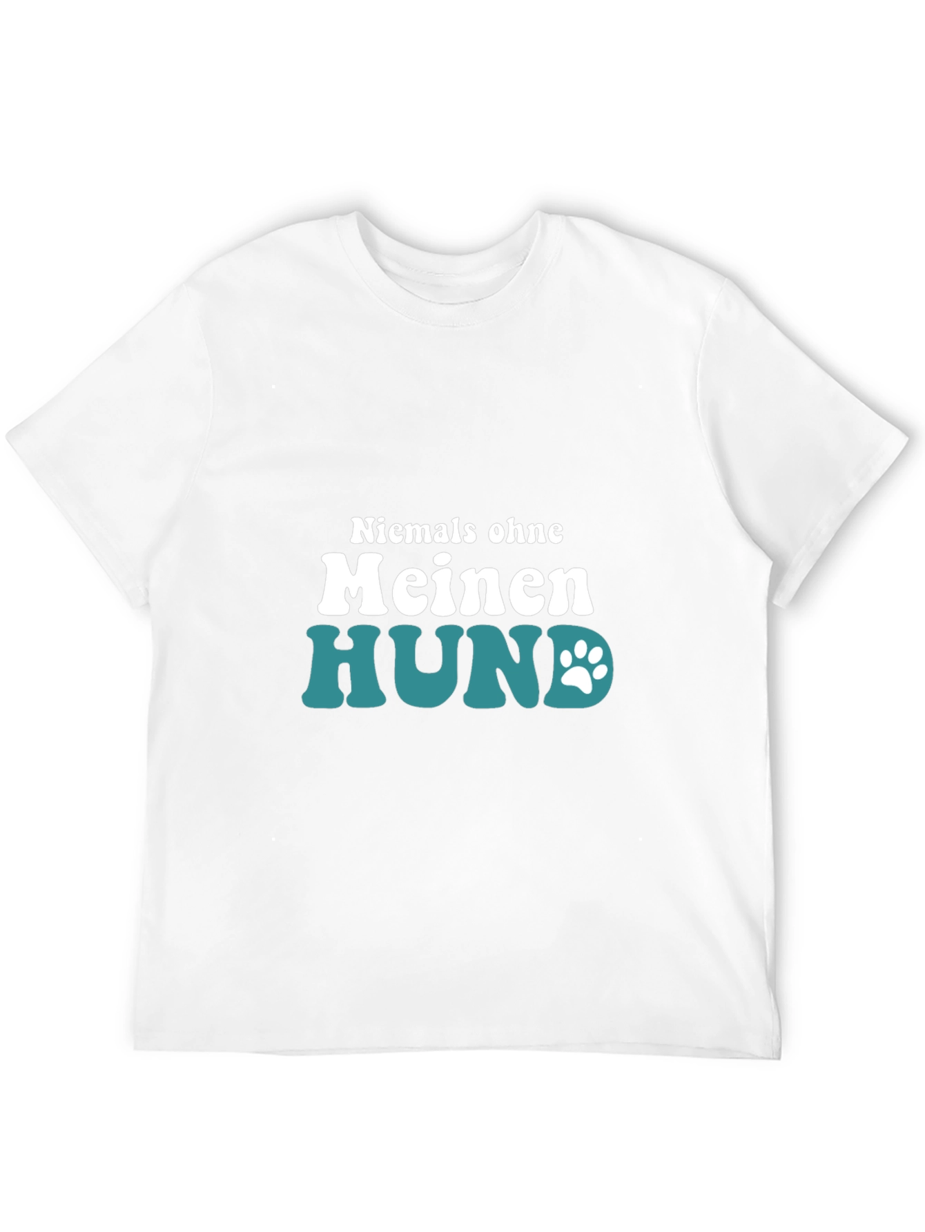 Niemals Ohne Meinen Hund T-Shirt - Dog Lover Tee