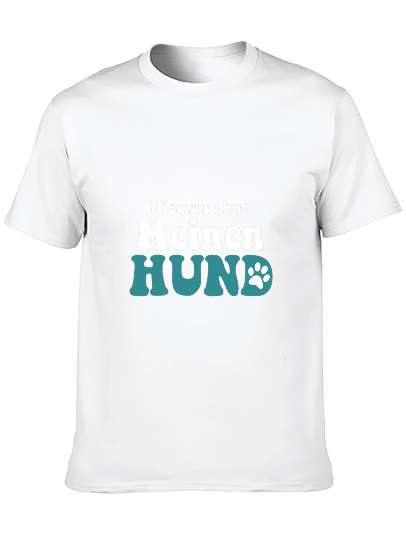 Niemals Ohne Meinen Hund T-Shirt - Dog Lover Tee