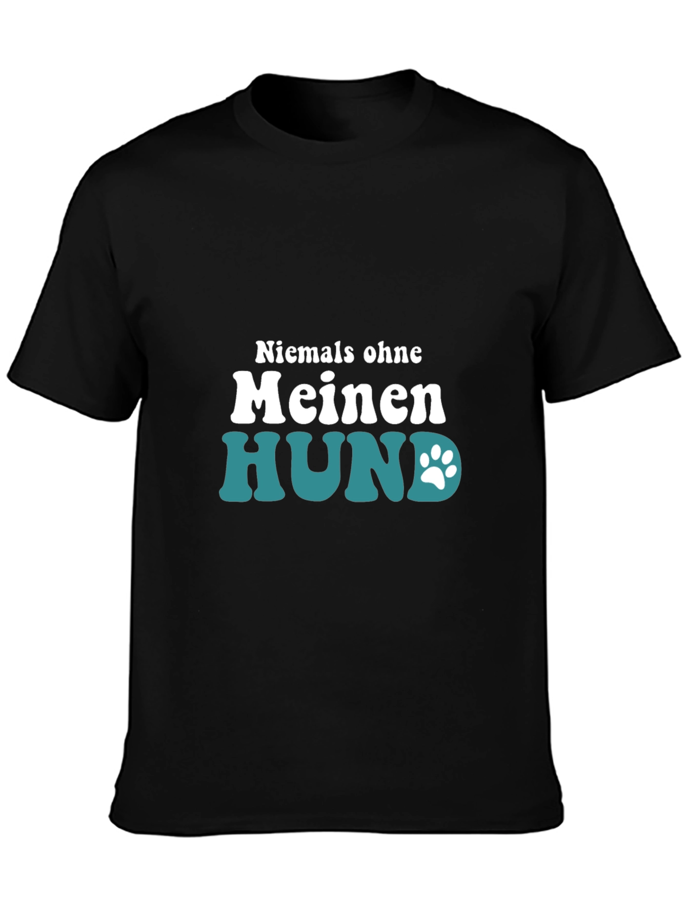 Niemals Ohne Meinen Hund T-Shirt - Dog Lover Tee