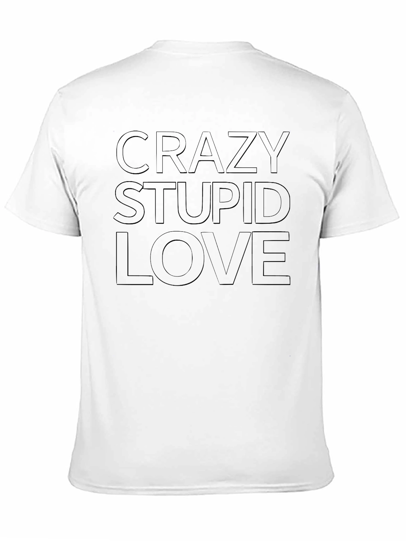 Crazy Stupid Love Graphic Tee - Black