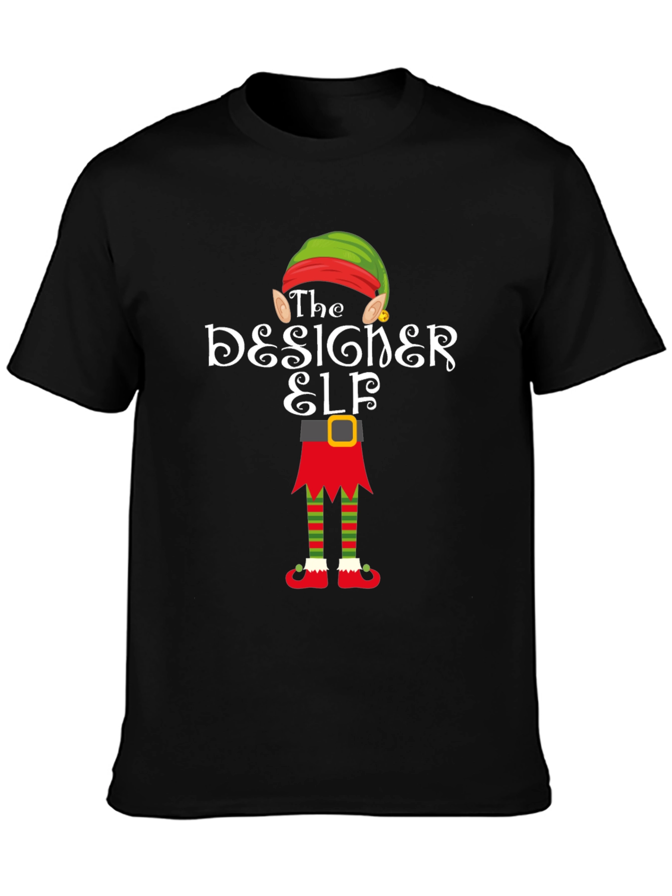 The Designer Elf T-Shirt - Christmas Holiday Tee