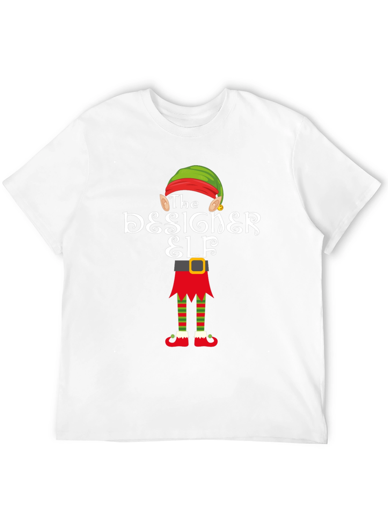 The Designer Elf T-Shirt - Christmas Holiday Tee