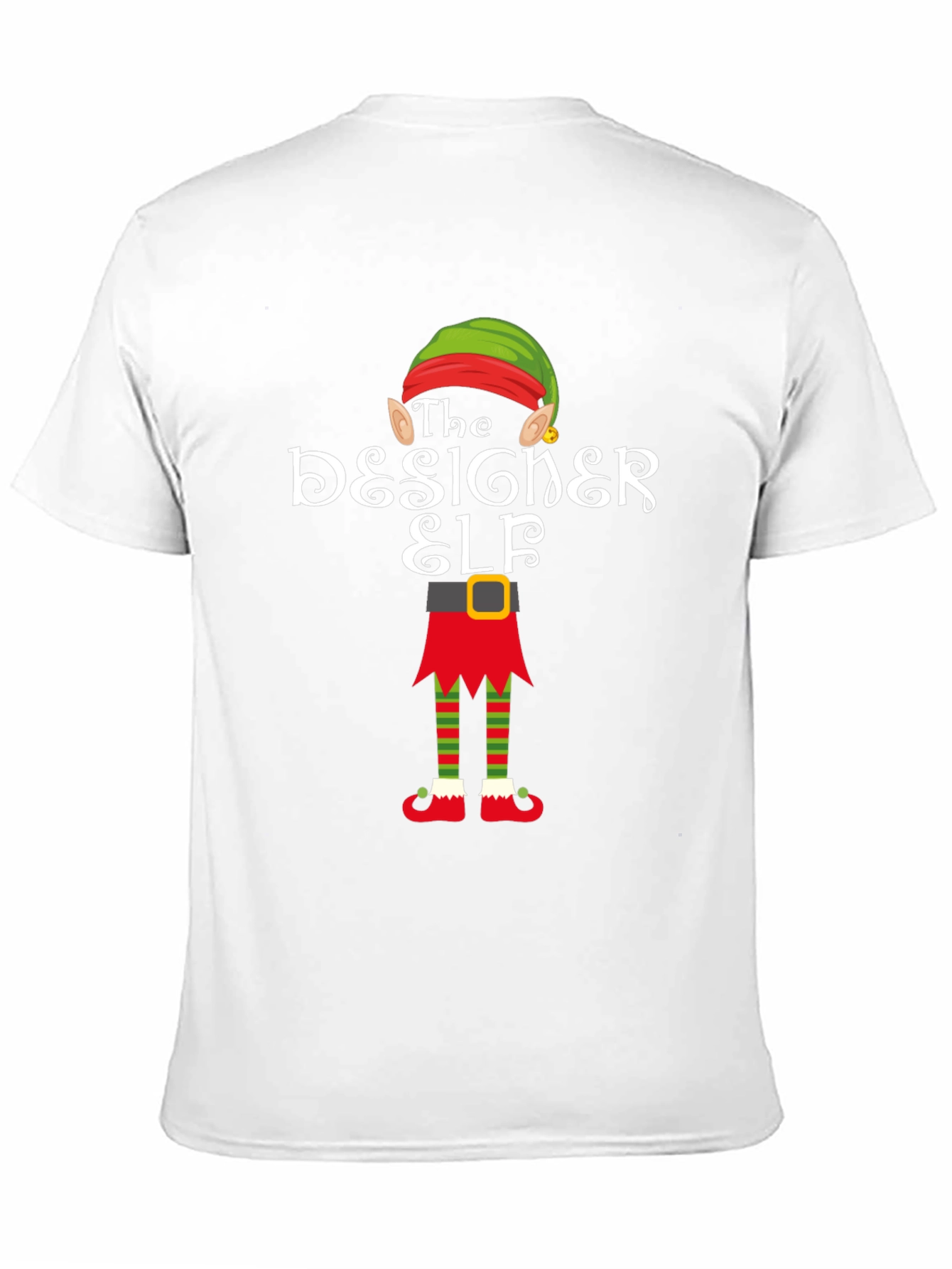 The Designer Elf T-Shirt - Christmas Holiday Tee
