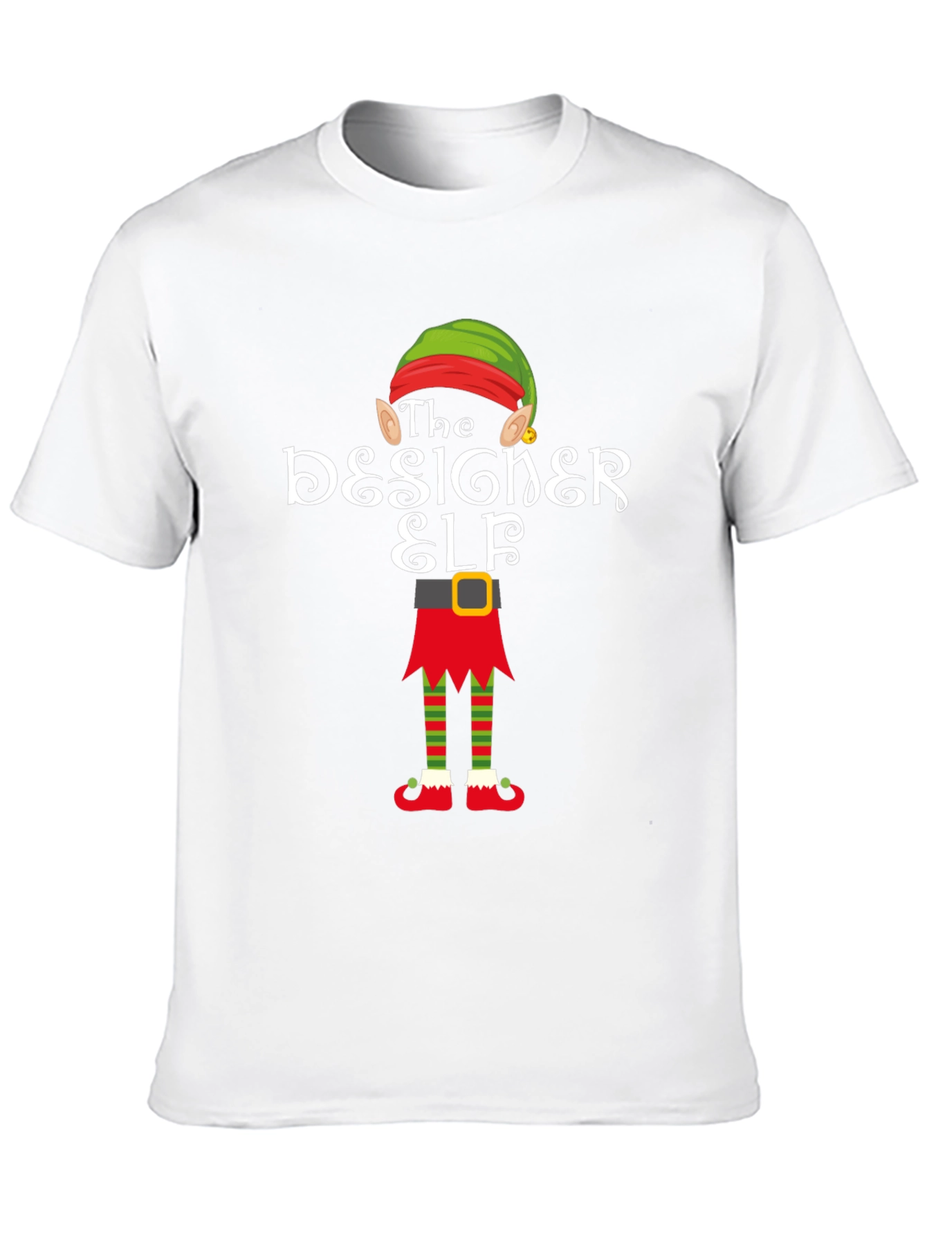 The Designer Elf T-Shirt - Christmas Holiday Tee