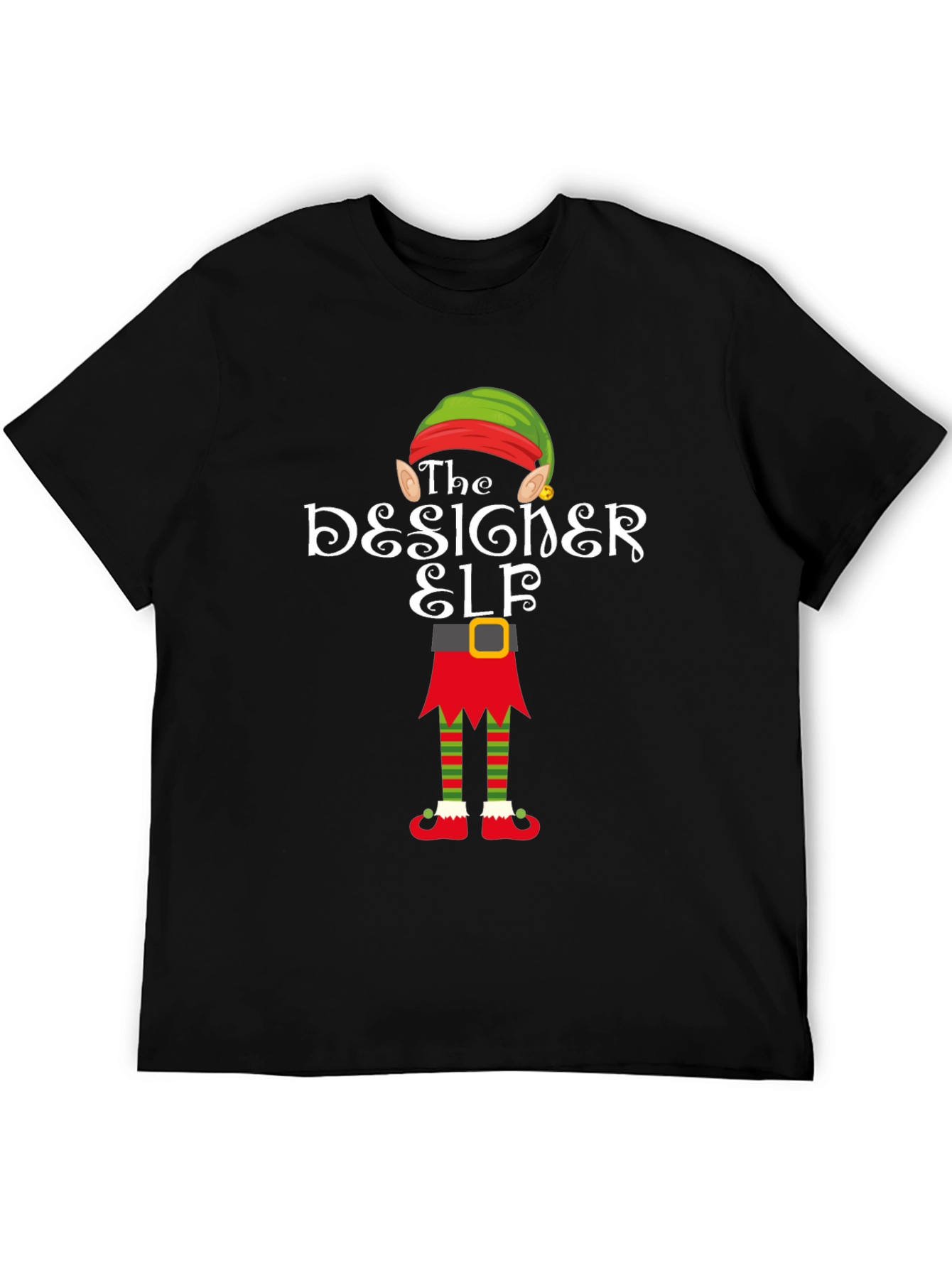The Designer Elf T-Shirt - Christmas Holiday Tee