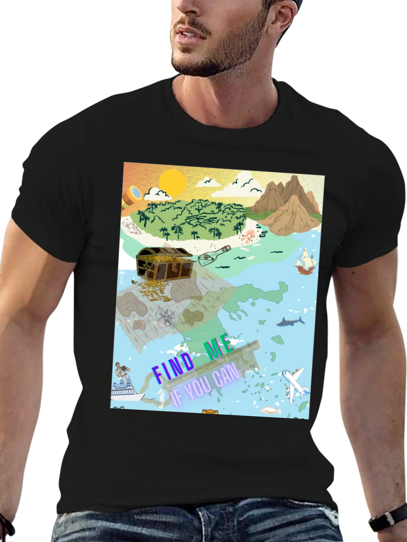 Find Me If You Can Graphic T-Shirt